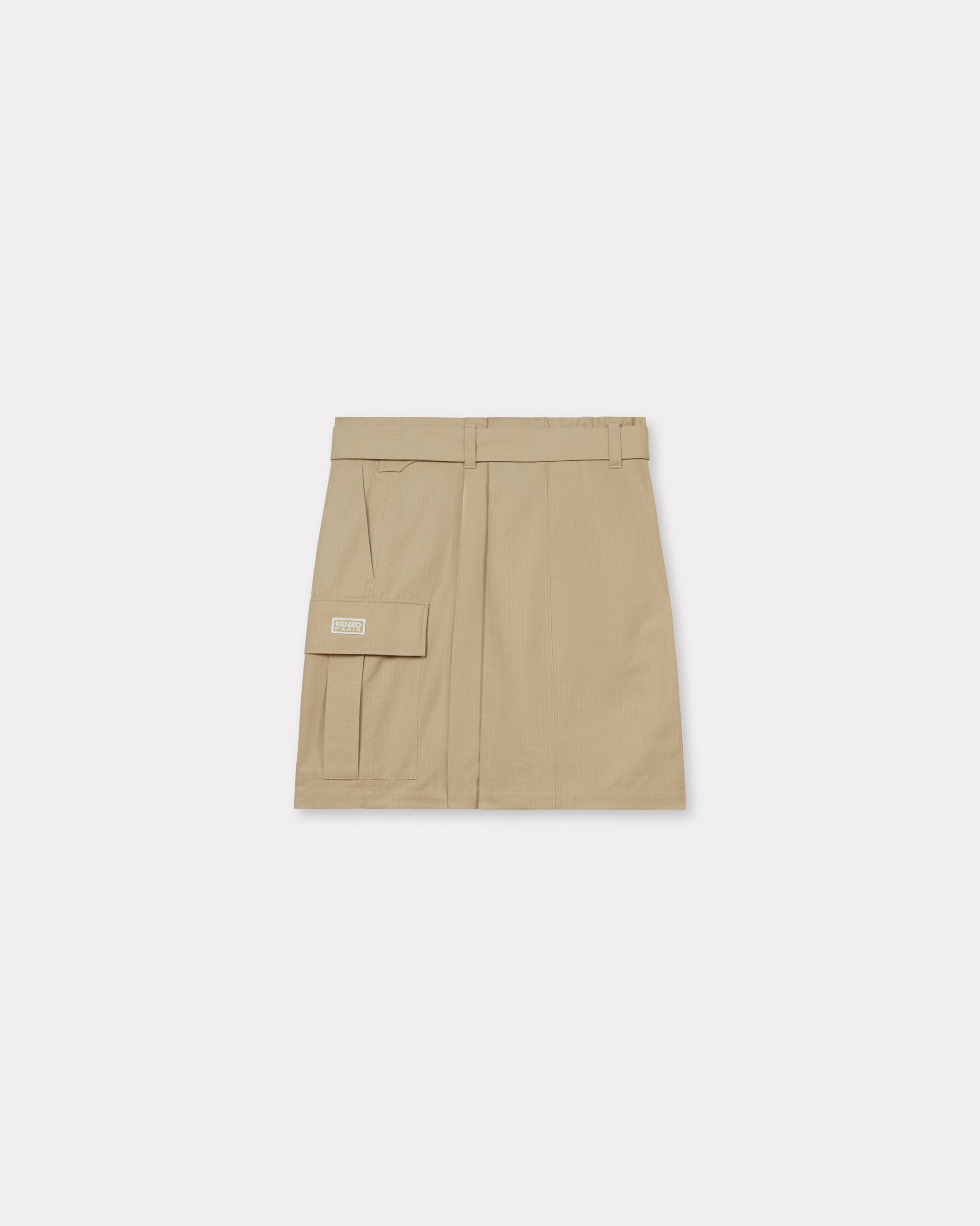 【送料&関税込】Kenzo cargo Skirt Cargo knee skirt in cotton ripstop | Women's | KENZO