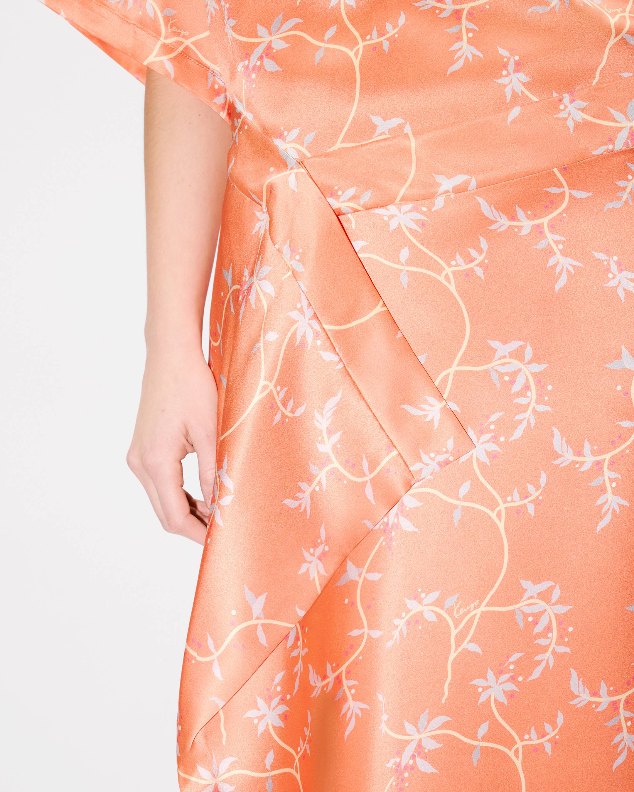 KENZO Jungle Flower' midi skirt in silk | Women's | KENZO