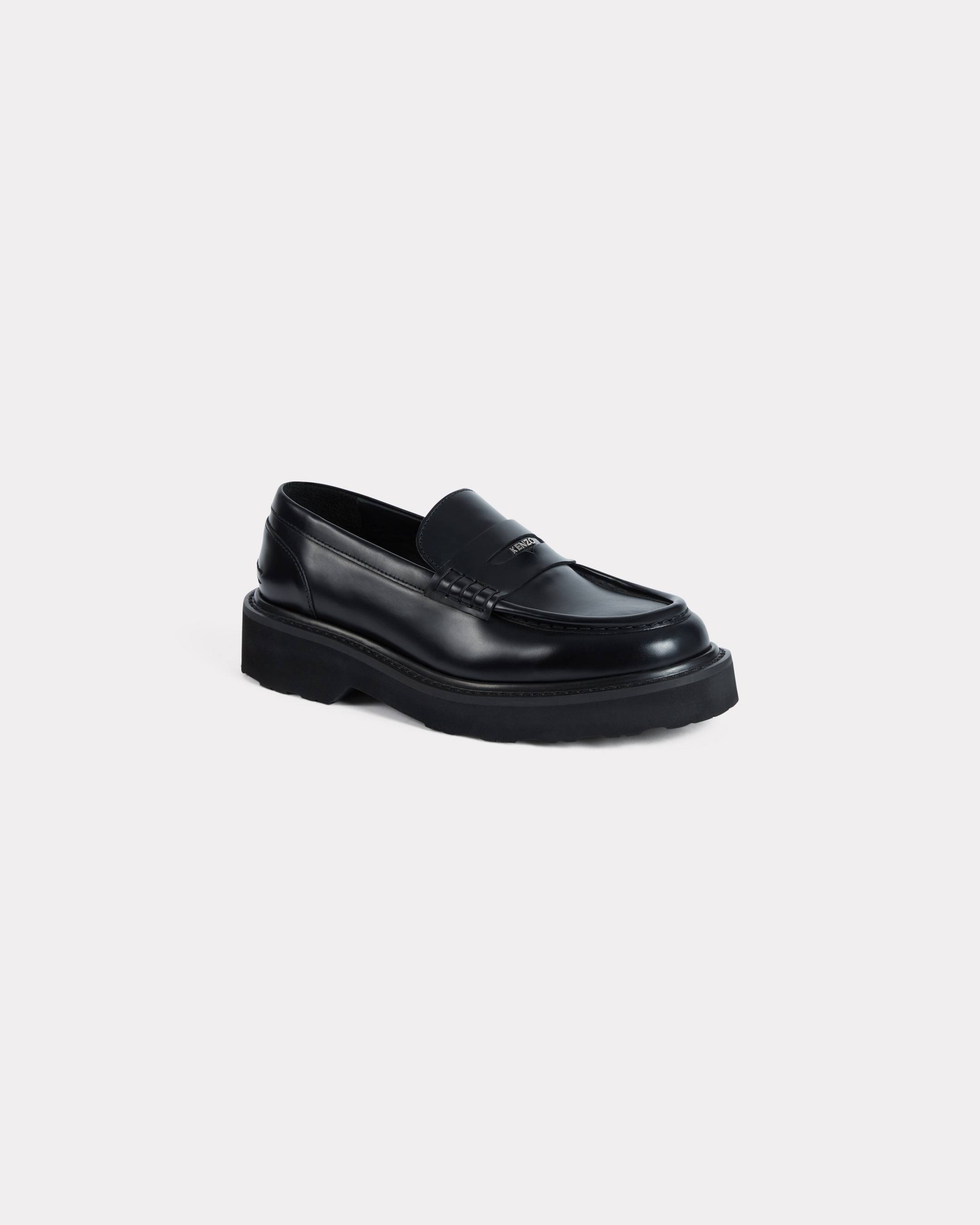 KENZO 'Kenzo Ukio' Loafer In Leather Black Womens - Size 39