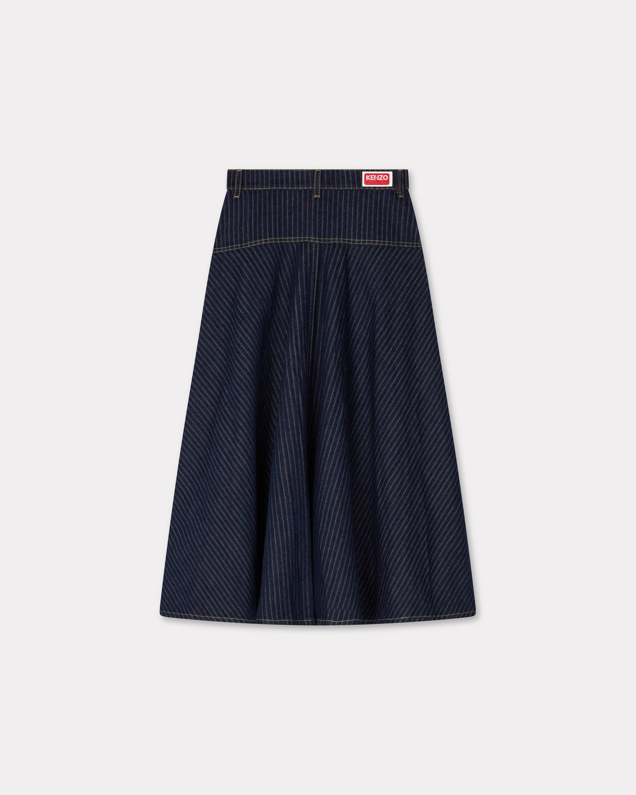 Long skirt japanese denim