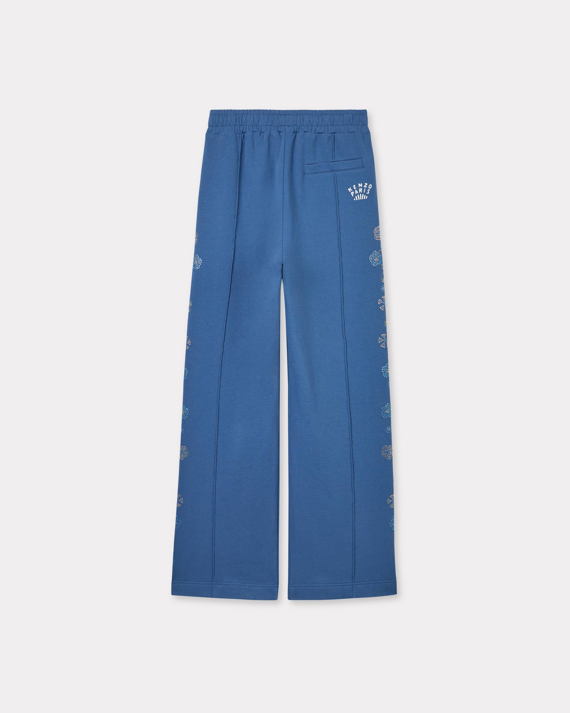 KENZO Jungle Flower' wide leg pants in cotton | Women's | KENZO