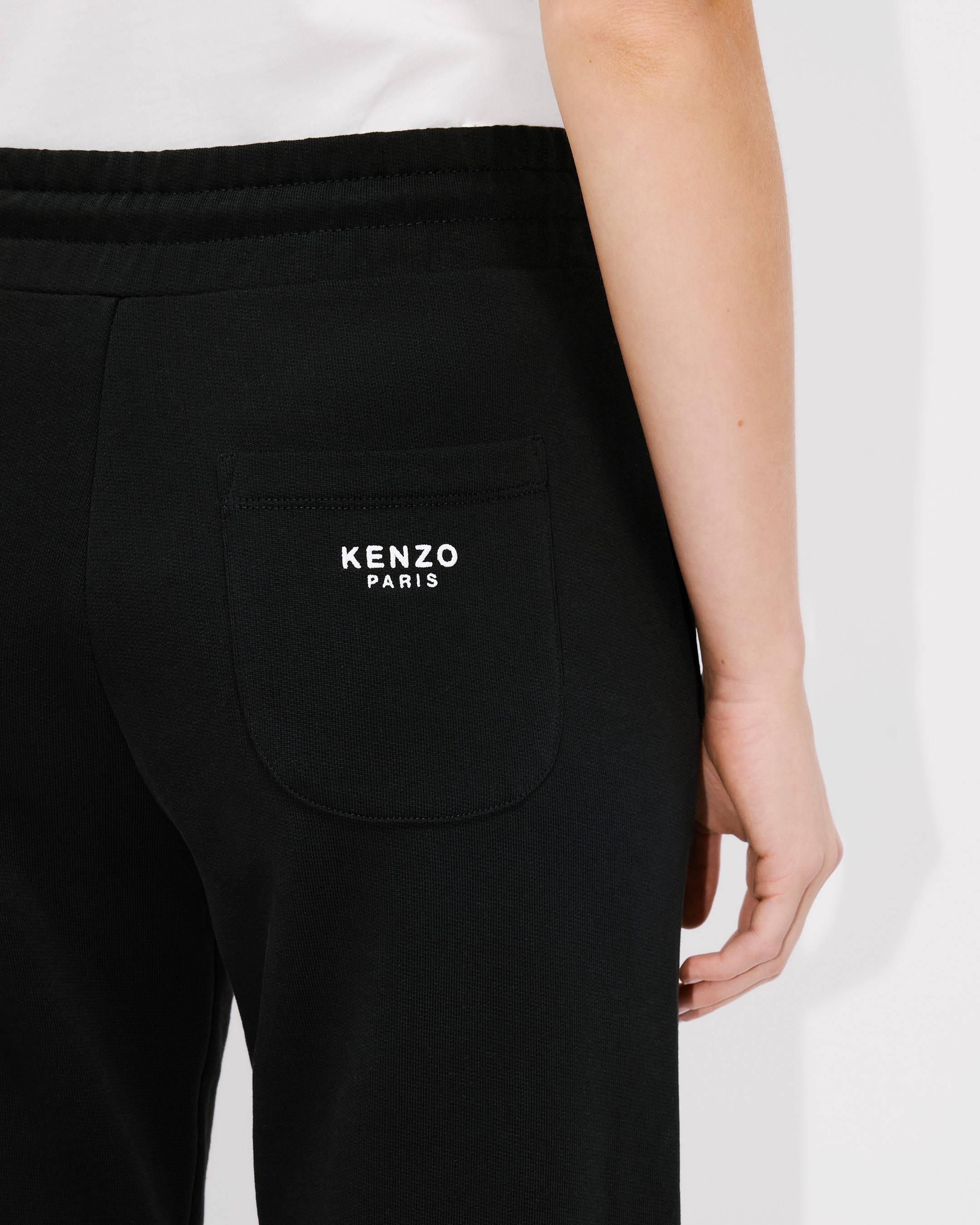 パンツ KENZO Woman Pants Black FF52PA7394MF 99J KENZO Pop' エンブロイダリー ジョグパンツ | ウィメンズ | KENZO