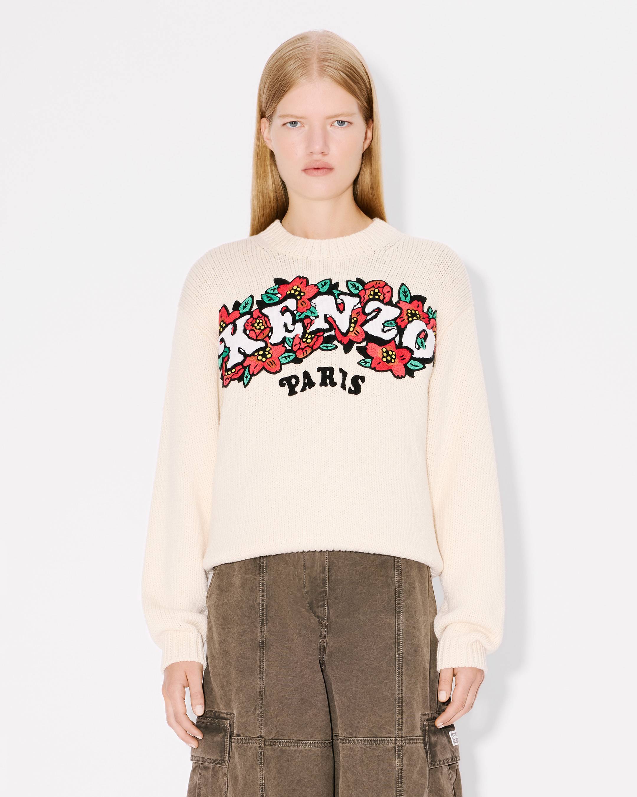 KENZO VERDY MARKET' embroidered jumper in wool and cotton