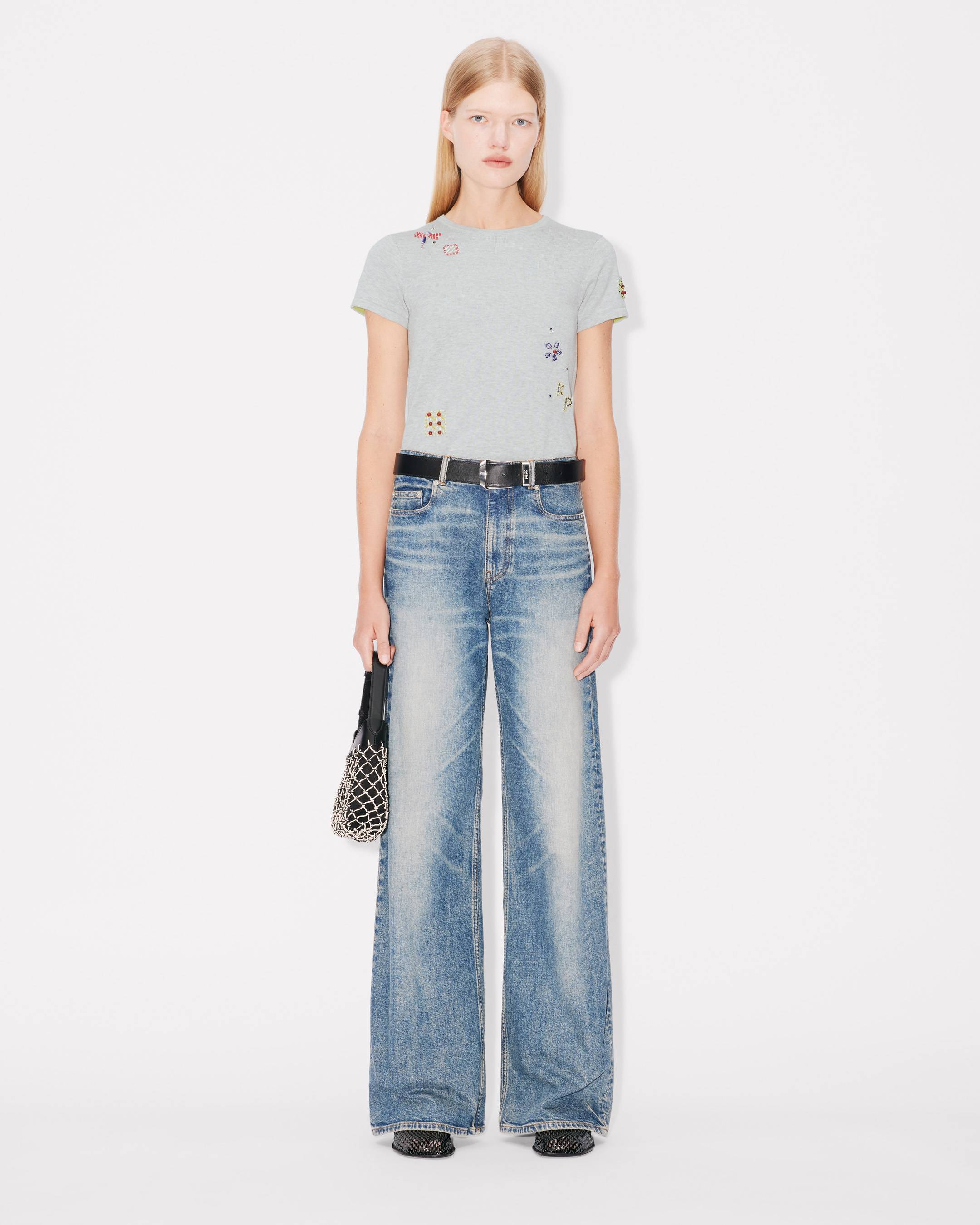 Embroidered top in cotton | Women's | KENZO