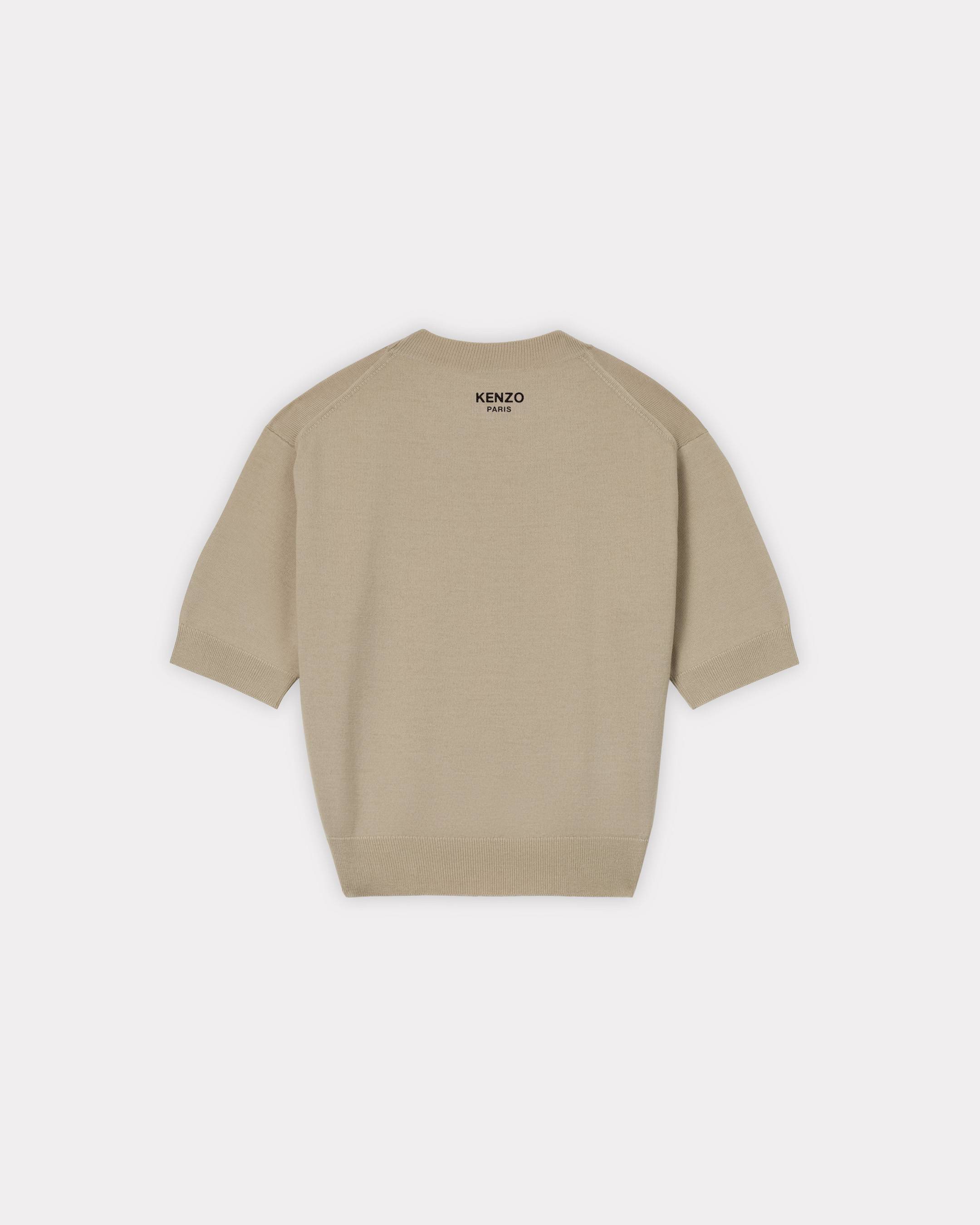 KENZO Pop' embroidered jumper in merino wool | Women's | KENZO