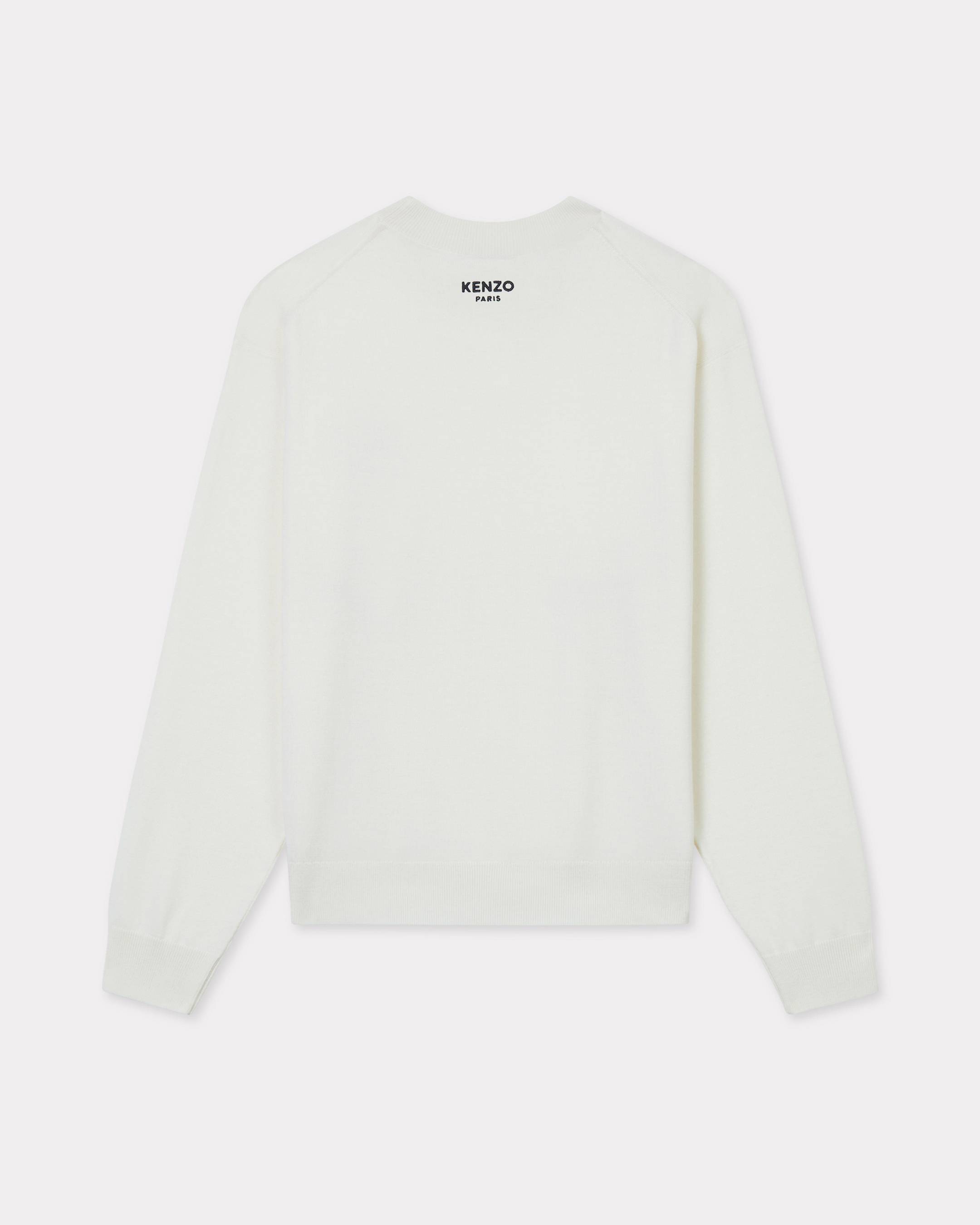 KENZO Pop' embroidered jumper in merino wool | Women's | KENZO
