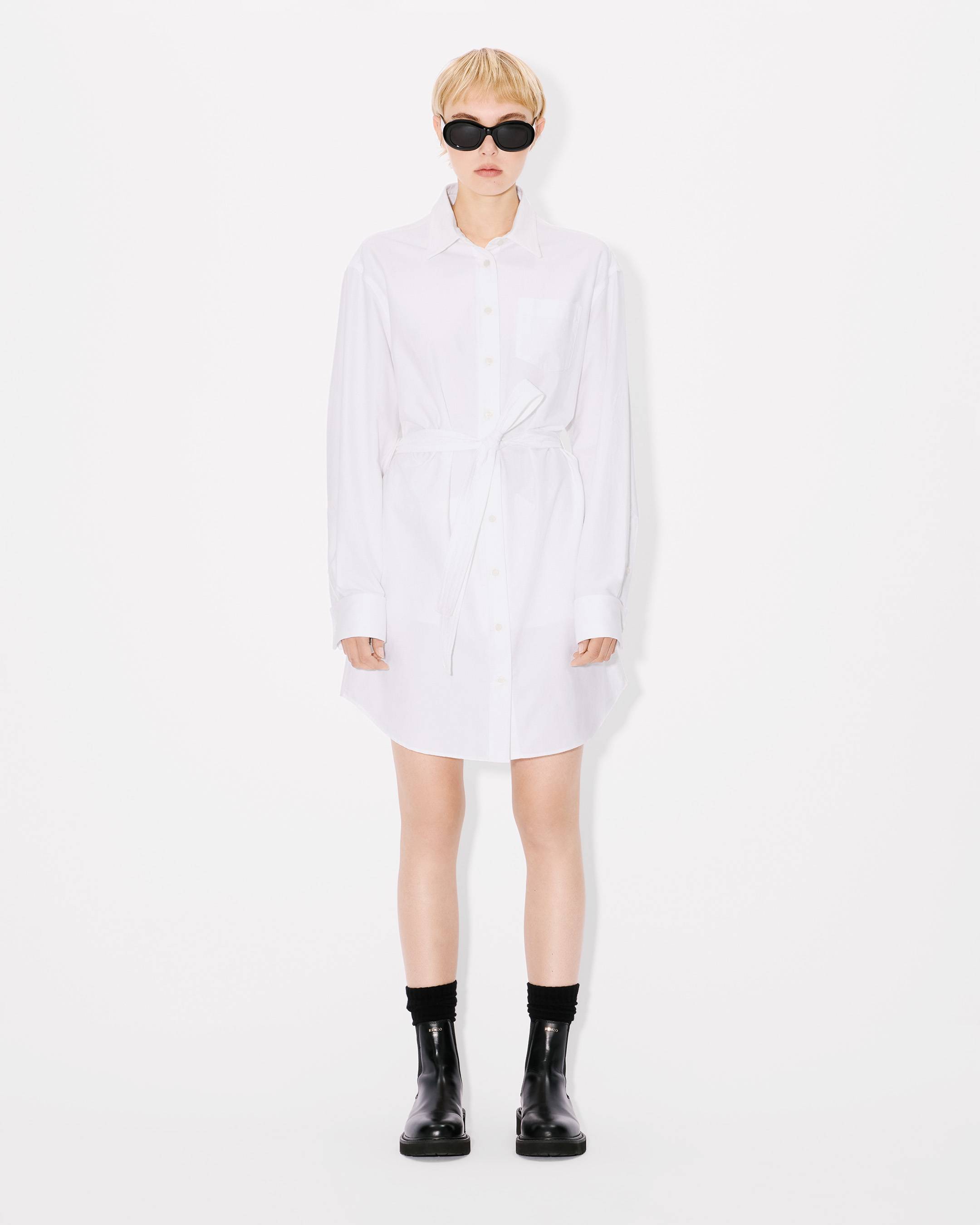 KENZO♡KIMONO スリーブ シャツ ドレス KENZO ドレス 'KENZO Peonies' KIMONO スリーブ シャツ