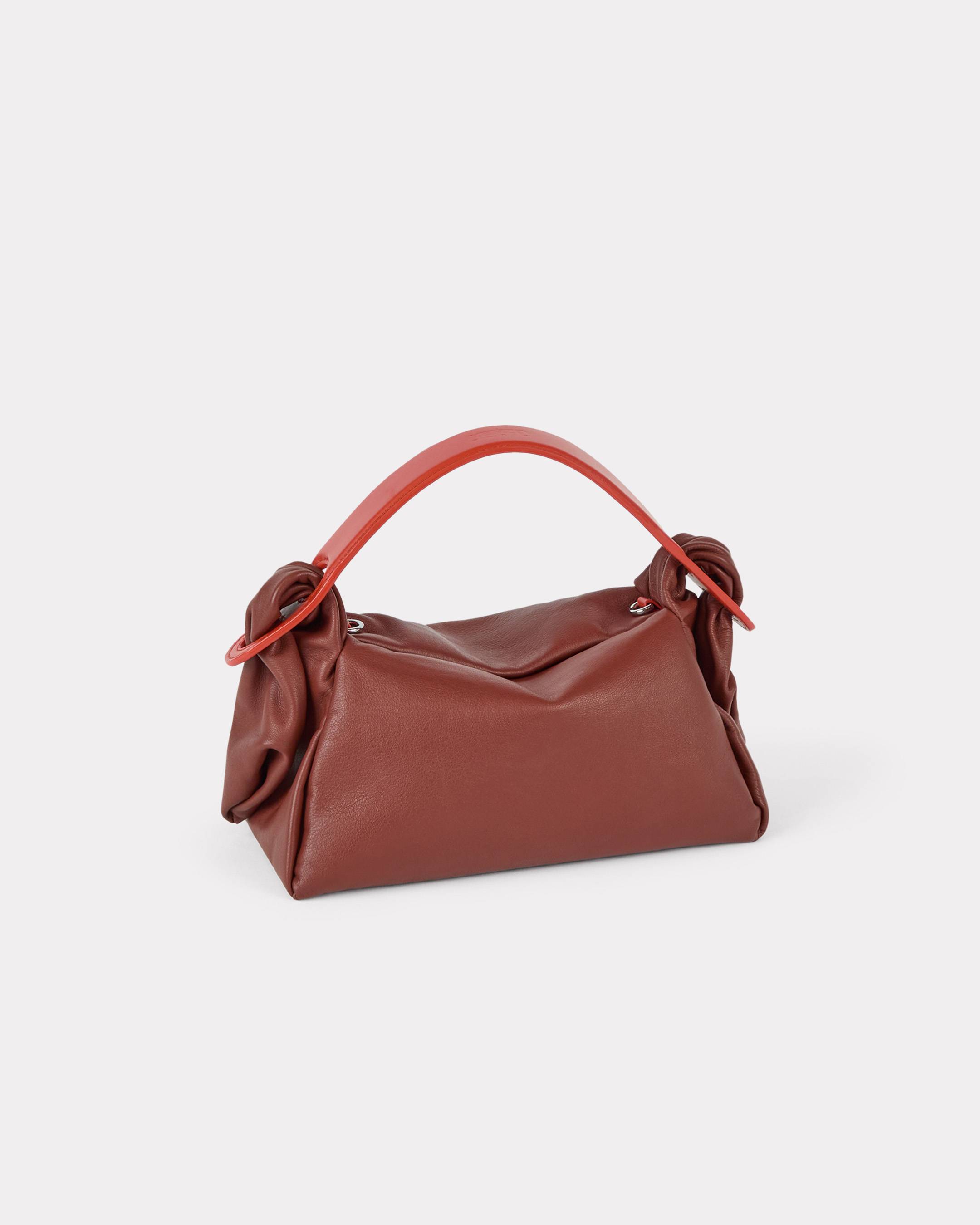 Kenzo 'Kenzo Furoshiki' Bag In Leather Paprika - Womens Size One