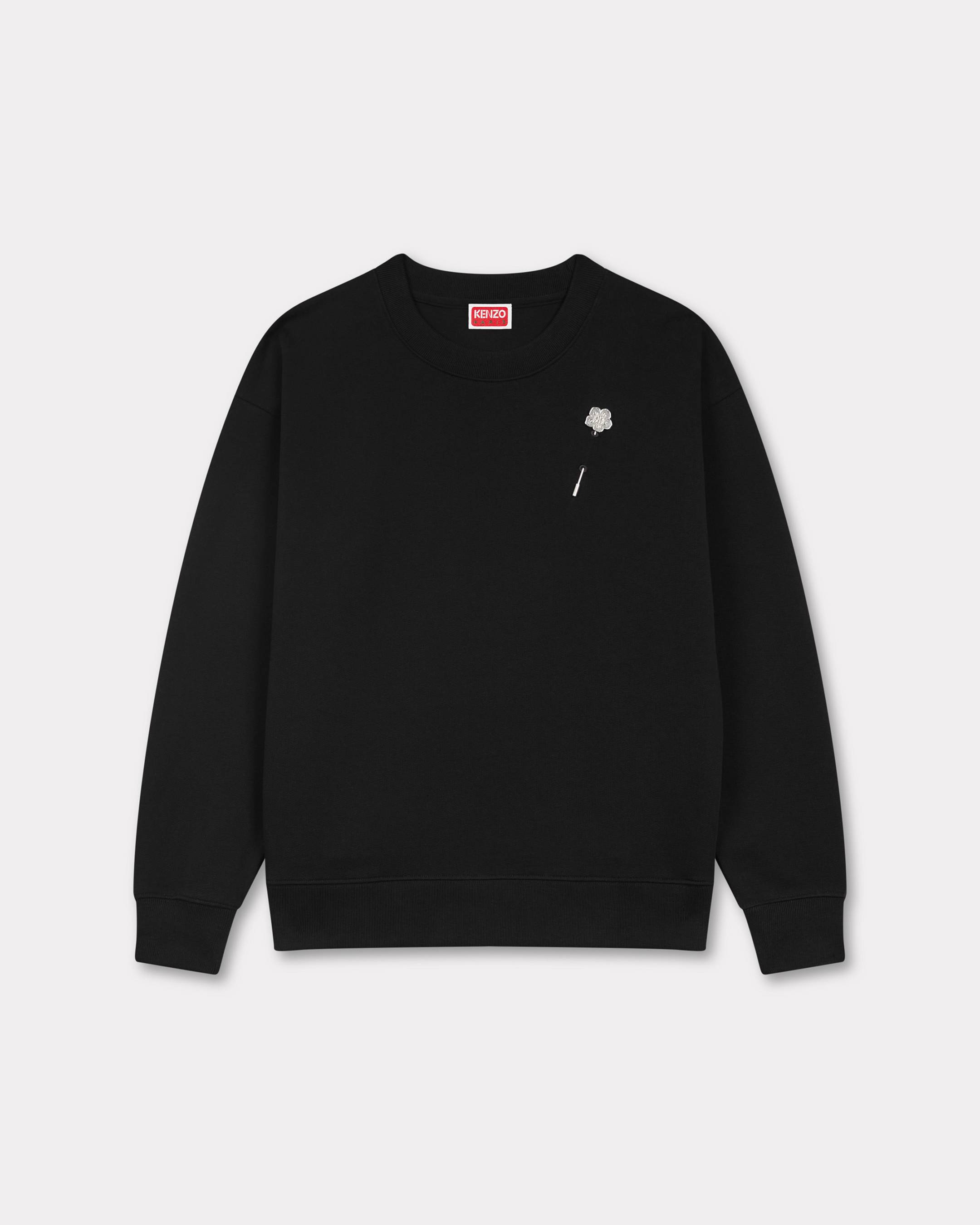 KENZO 'Boke Flower' Sweatshirt In Cotton Black - Womens Size M