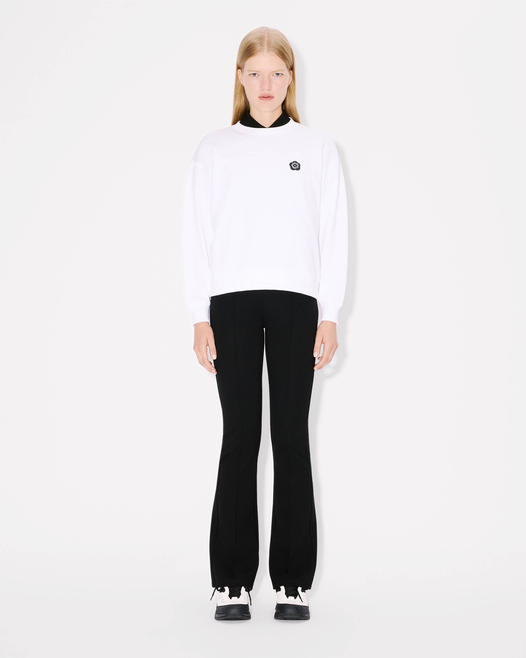 Boke Flower 2.0' embroidered sweatshirt in cotton | Women's