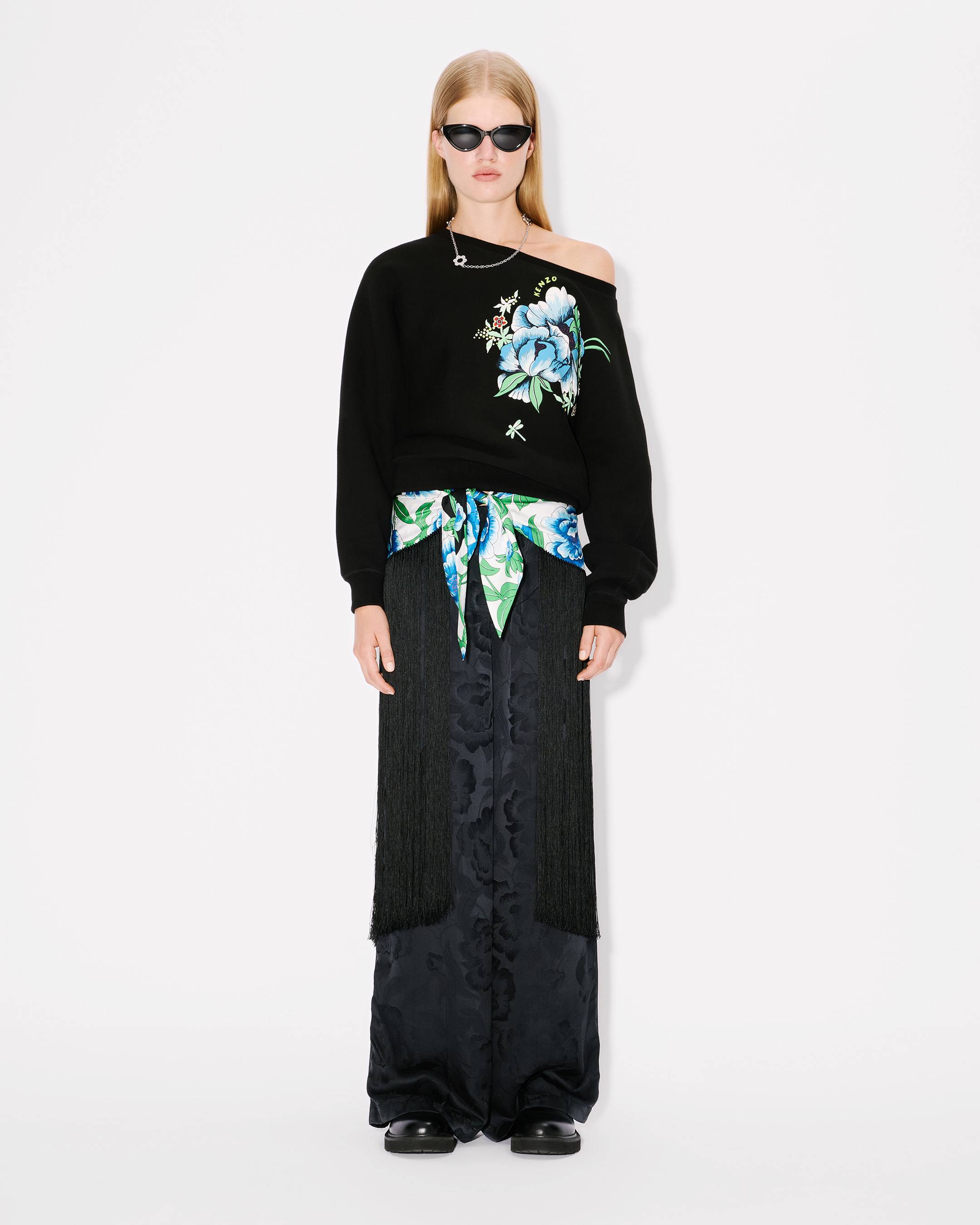 KENZO｜ (FF5 8AC621 F46 99) MUSINSA | KENZO BOCKE Flower Cardigan - Pale Gray