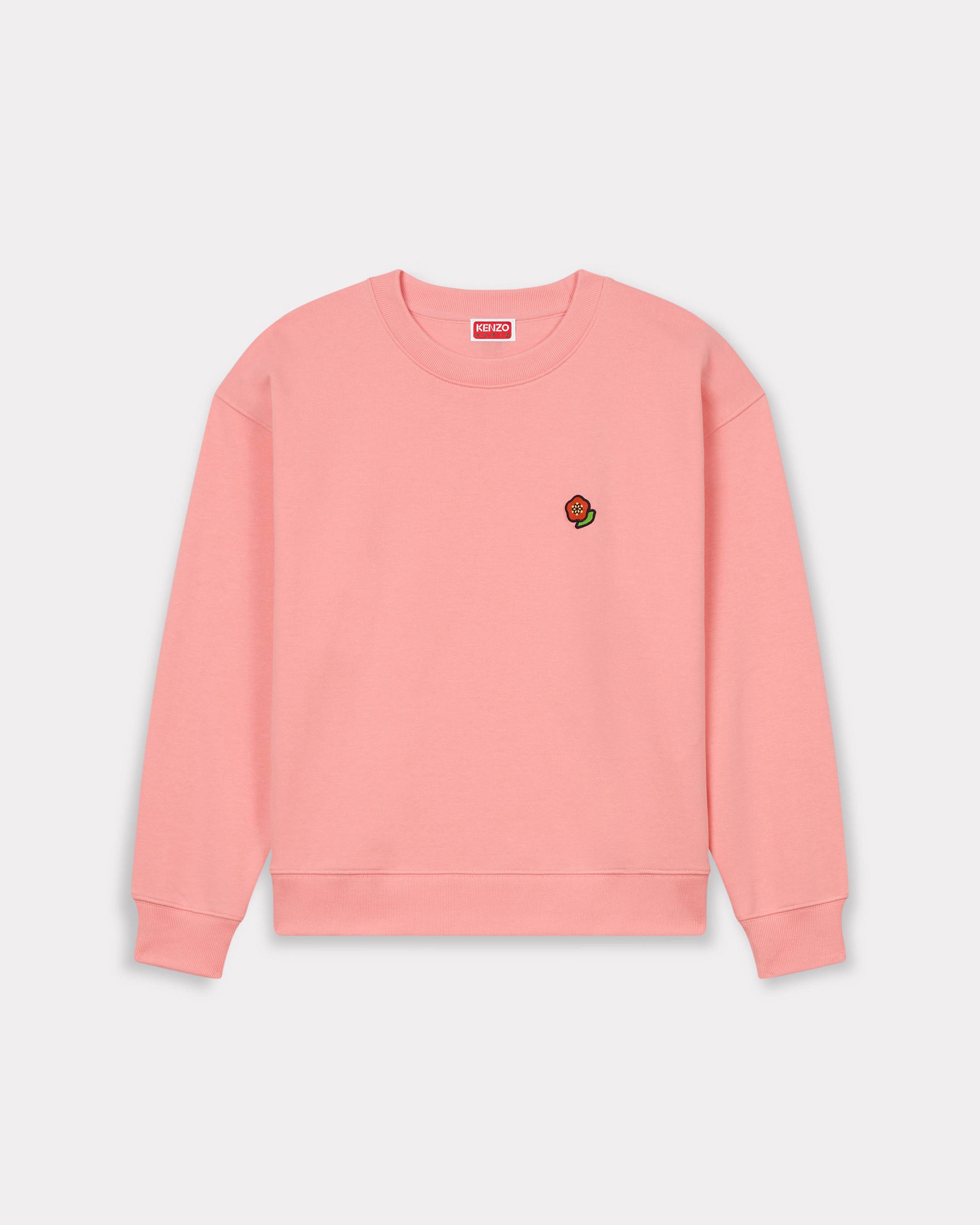KENZO 'Kenzo Pop' Embroidered Sweatshirt In Cotton Peach Womens - Size Xs