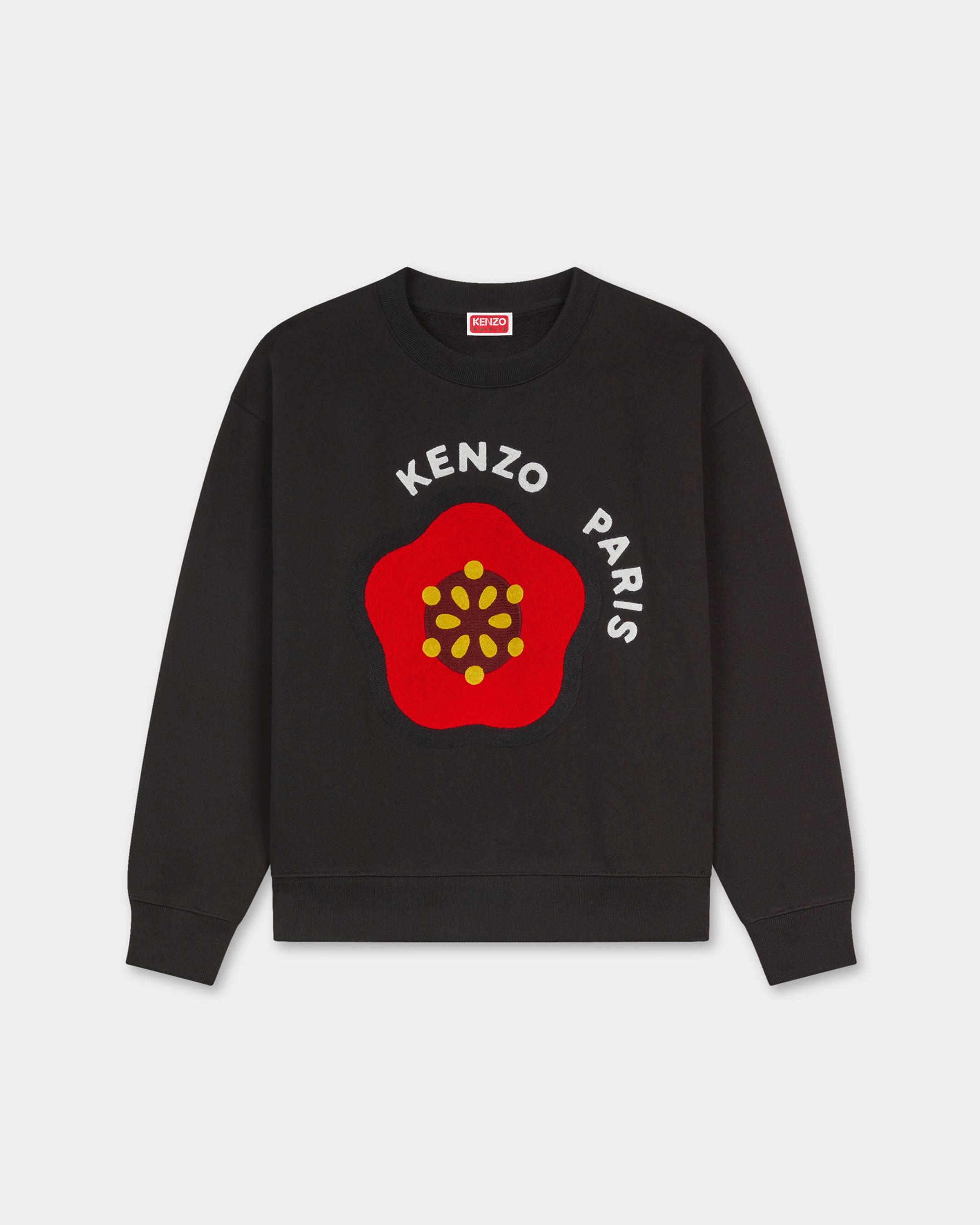 KENZO 'Kenzo Pop' Embroidered Sweatshirt In Cotton Black - Womens Size M