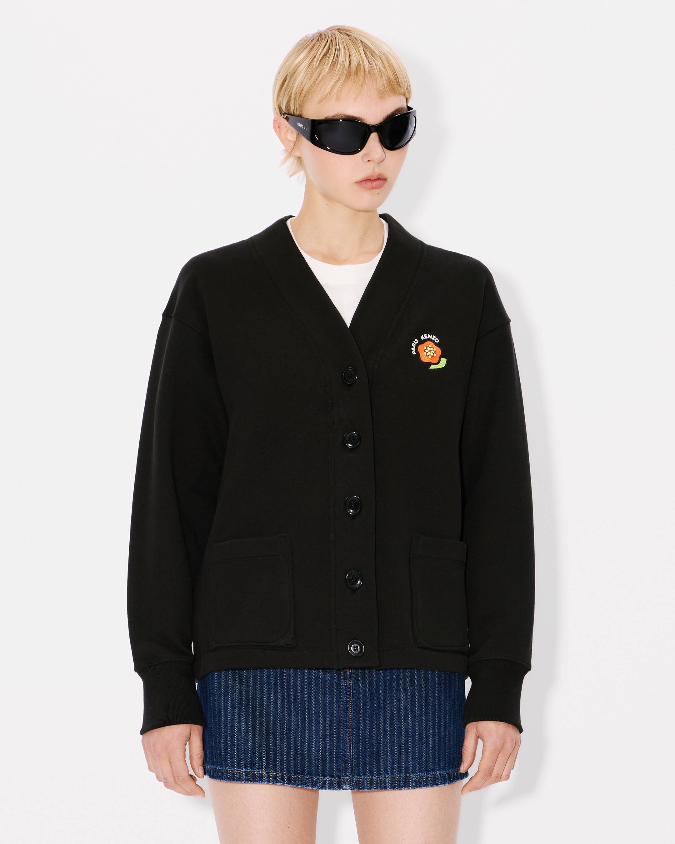 KENZO ヴェルデ　カーディガン KENZO Pop' エンブロイダリー コットン カーディガン