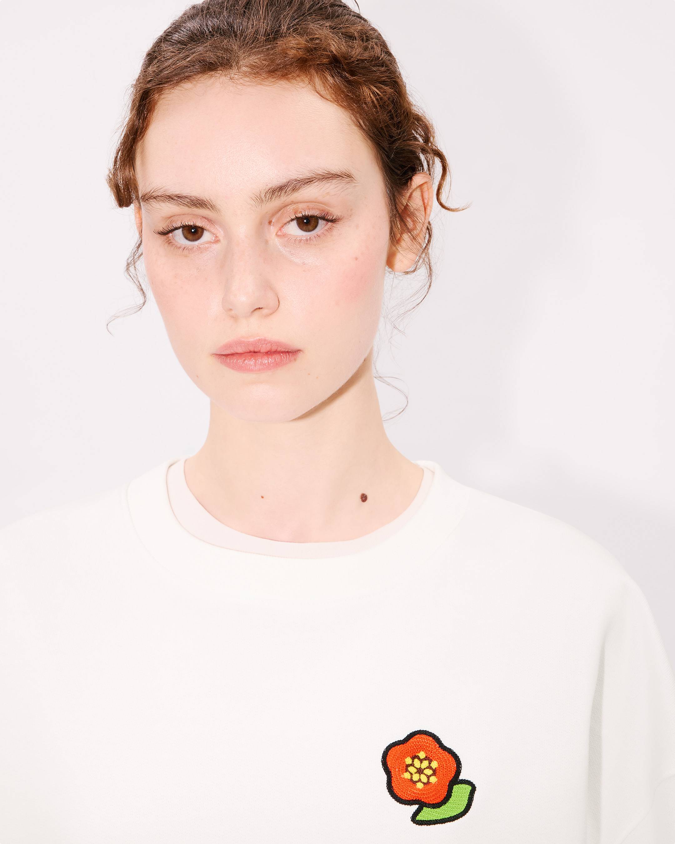 KENZO Pop' oversized embroidered sweatshirt in cotton