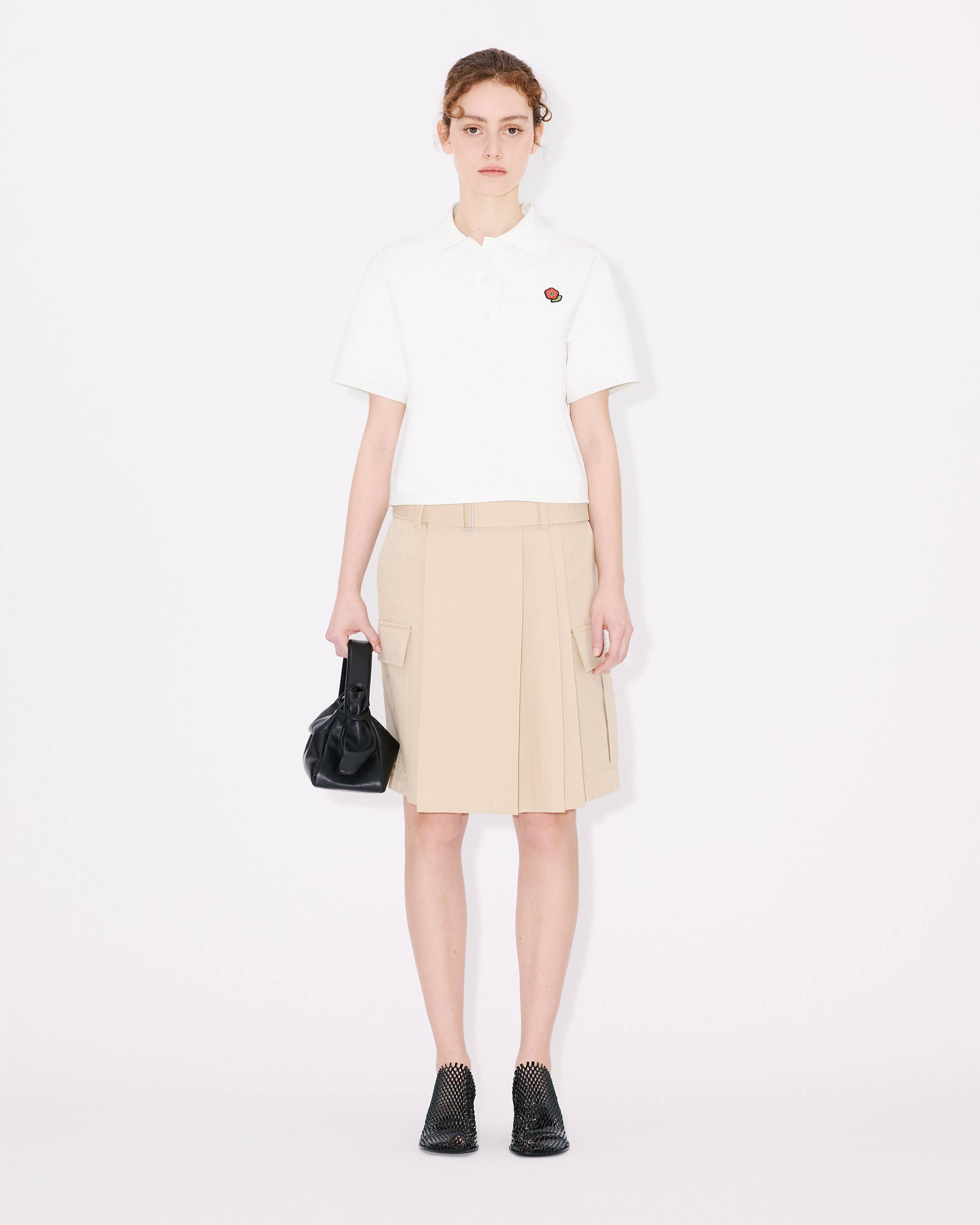'KENZO Pop' エンブロイド ショート ポロ レディース KENZO Pop' エンブロイド ショート ポロ | ウィメンズ | KENZO