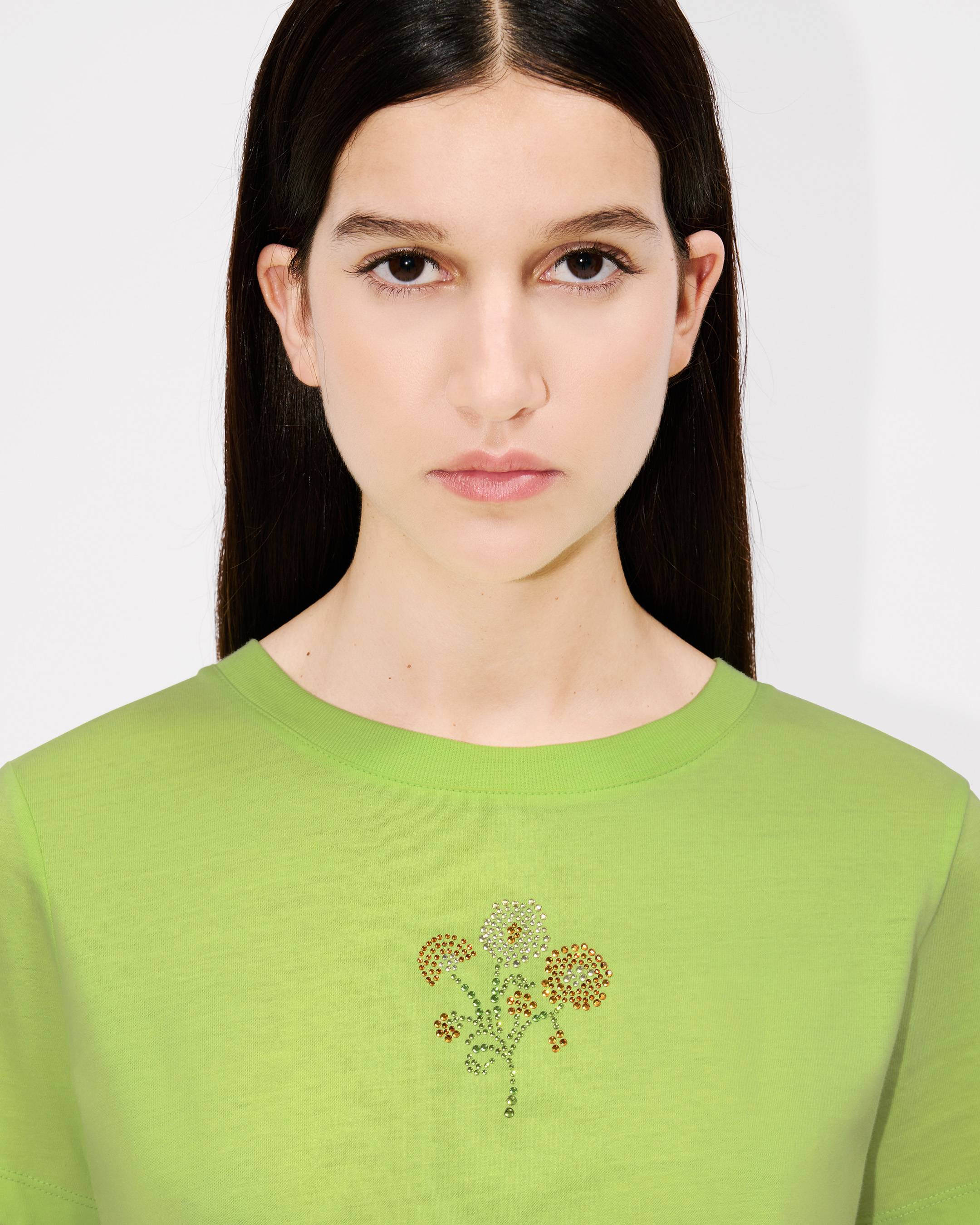 KENZO Jungle Flower' T-shirt in cotton | Women's | KENZO