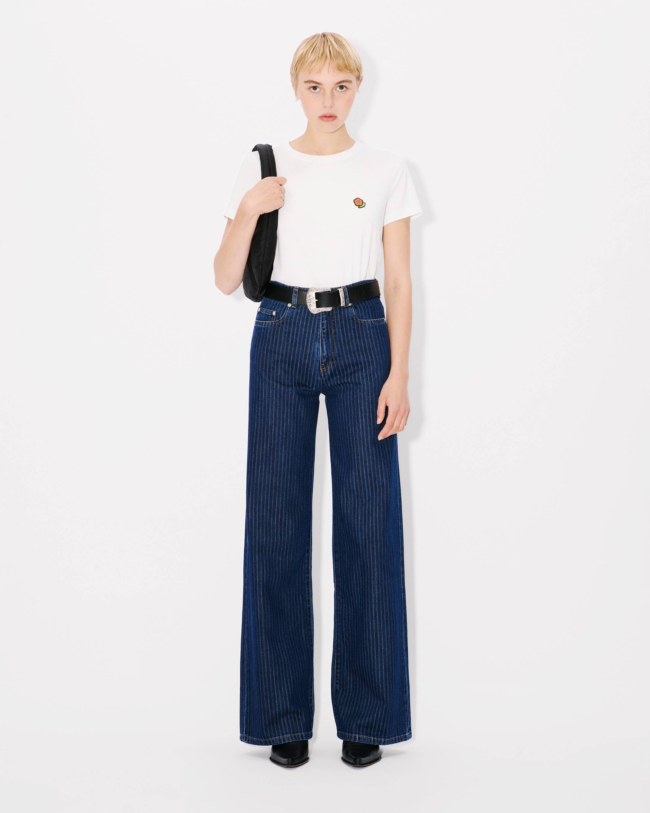KENZO Pop' embroidered cotton T-shirt | Women's | KENZO