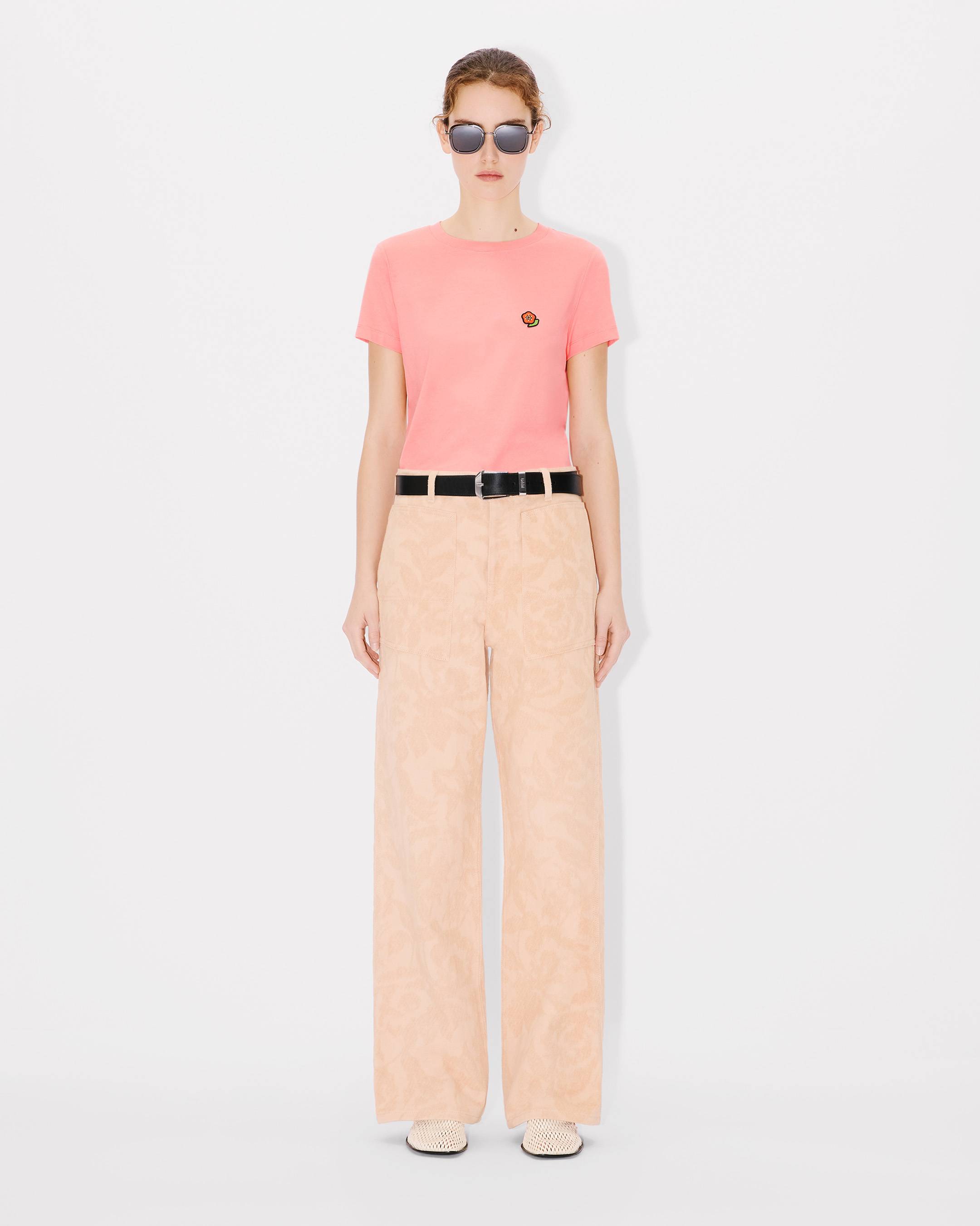 KENZO Pop' embroidered cotton T-shirt | Women's | KENZO