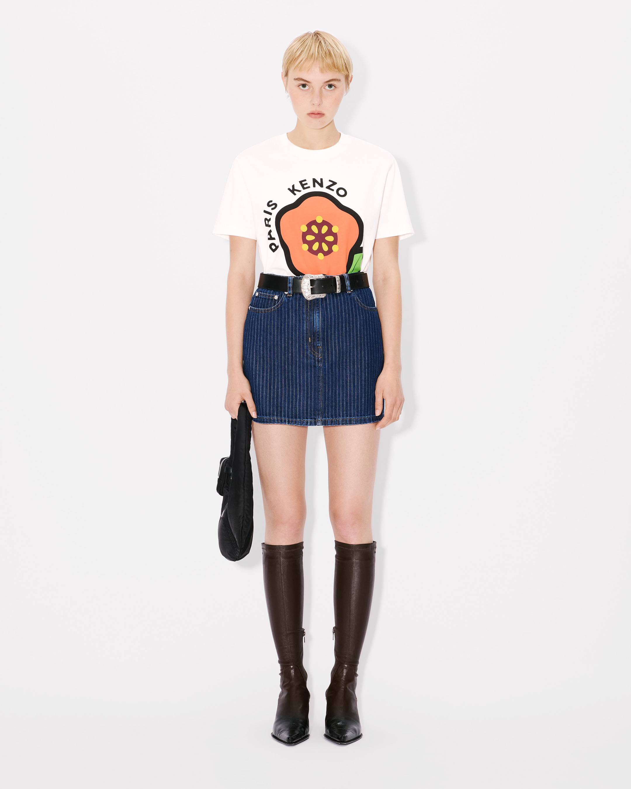 KENZO Pop' loose T-shirt in cotton | Women's | KENZO