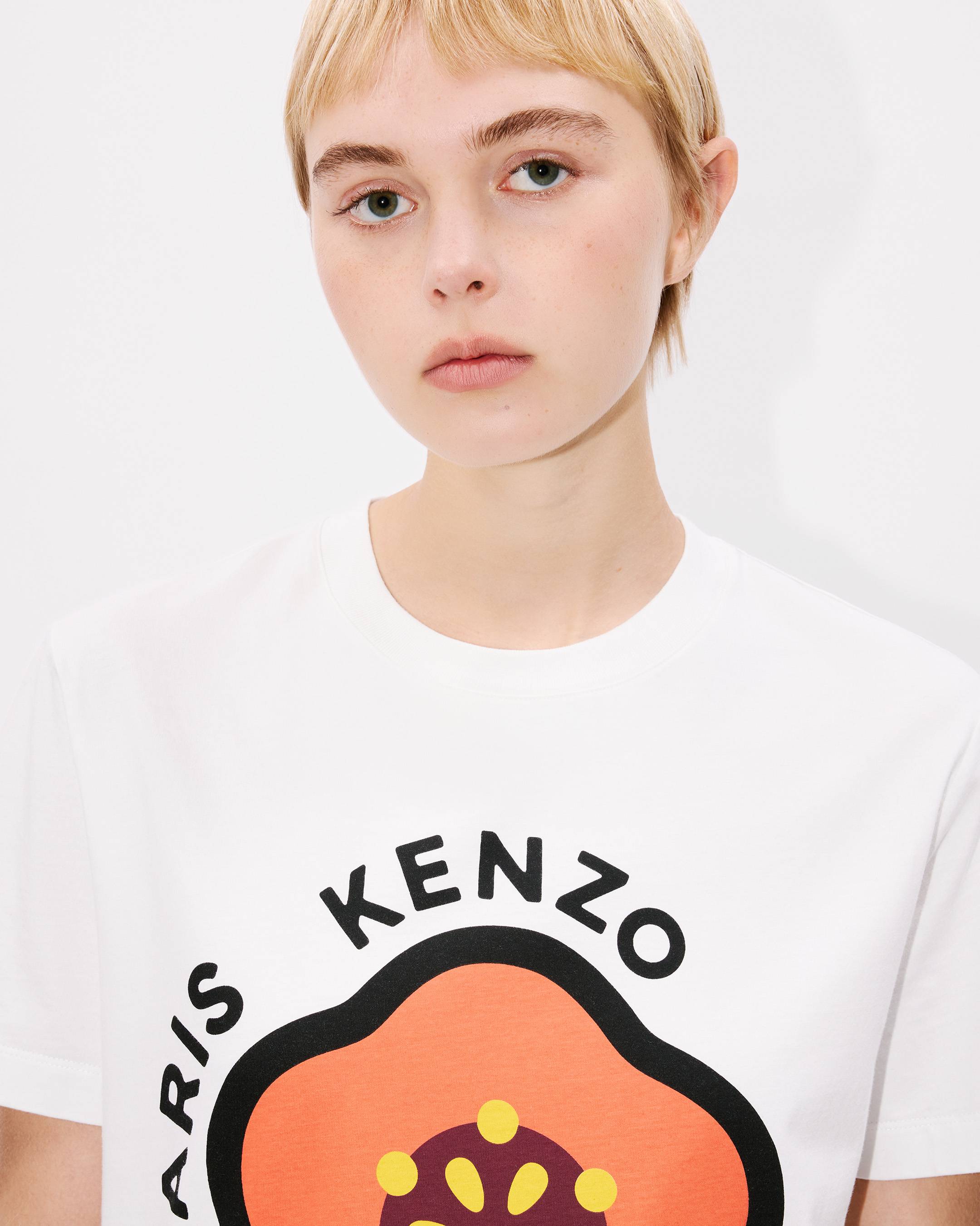 (ケンゾー) KENZO Pop Tシャツ 5TS528 4SG KENZO Pop' loose T-shirt in cotton | Women's | KENZO