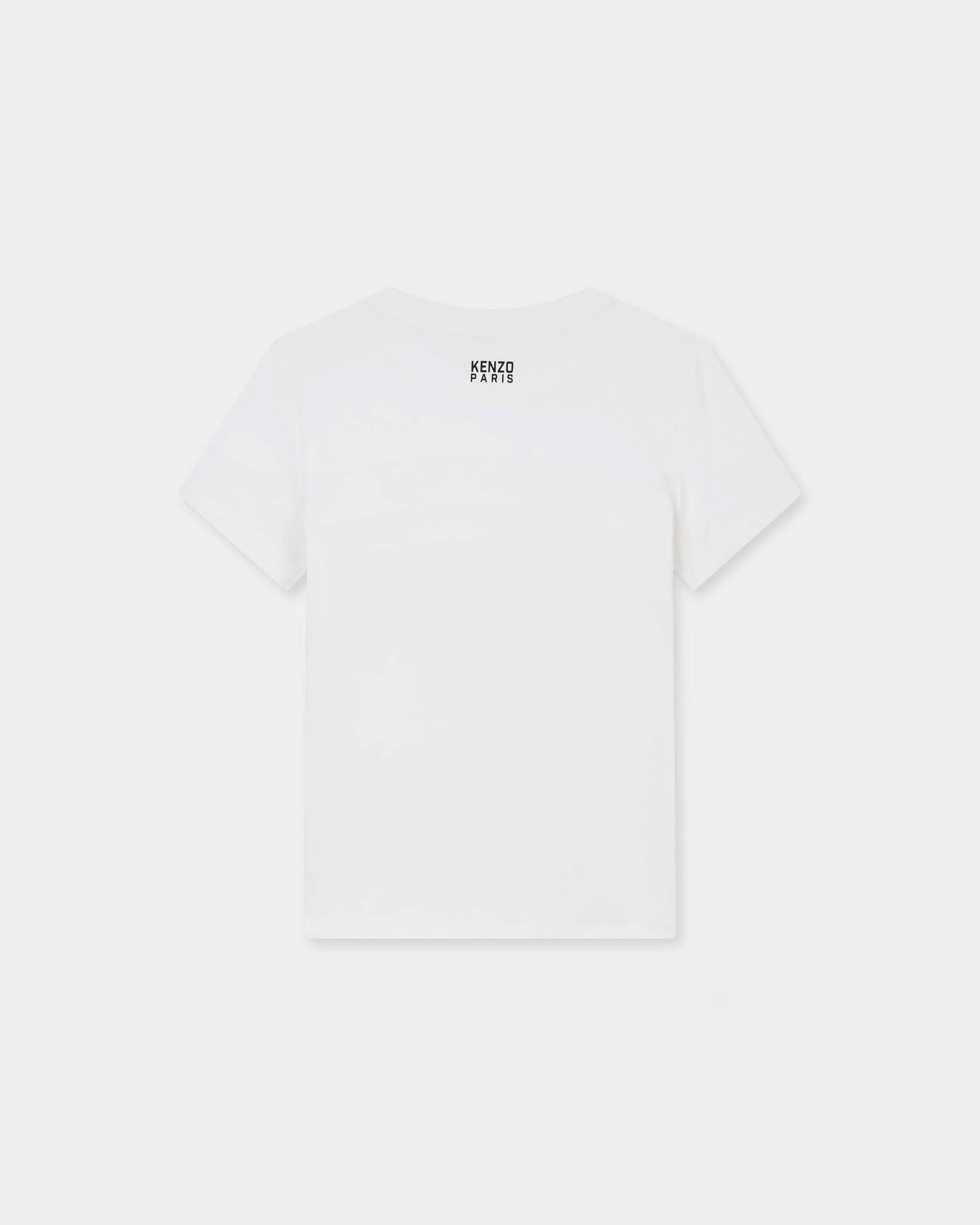 KENZO メンズ 半袖Tシャツ FF55TS5284SG 02 KENZO Pop' embroidered T-shirt in cotton | Men's | KENZO