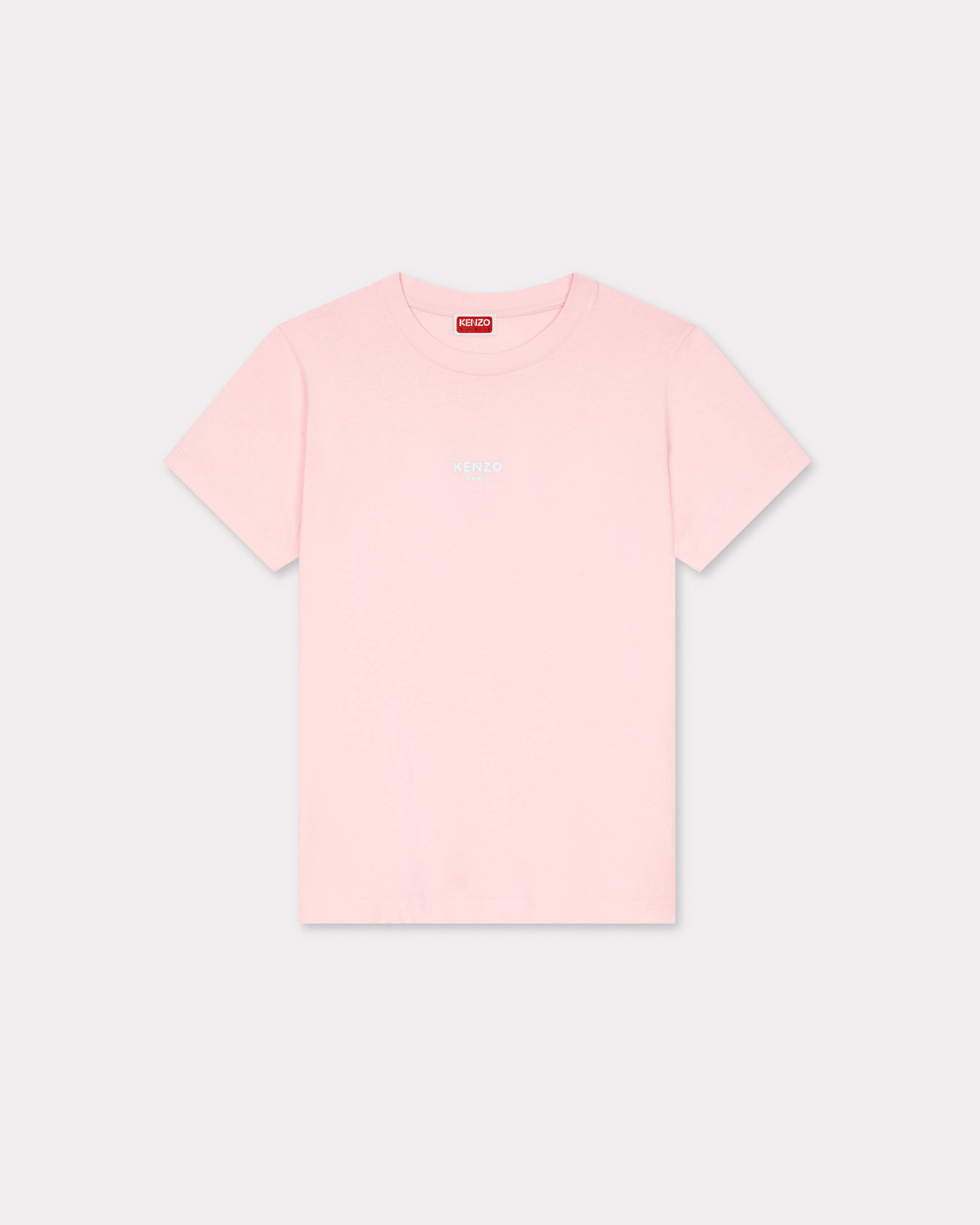 KENZO ' Pop' Loose T-shirt , Woman, Faded Pink, Size S, Cotton