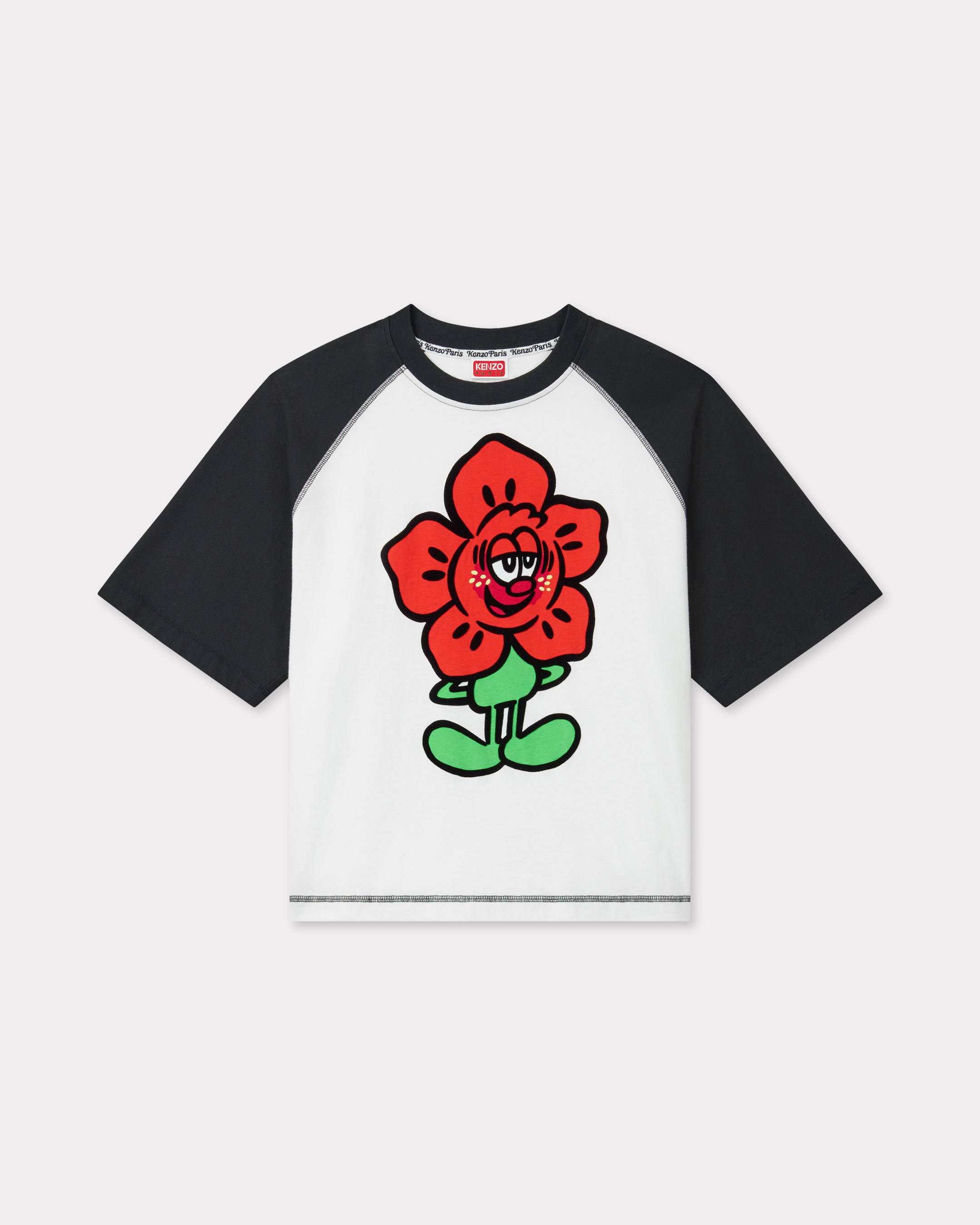 KENZO by Verdy Raglan T-shirt , Woman, Black, Size Xs, Cotton
