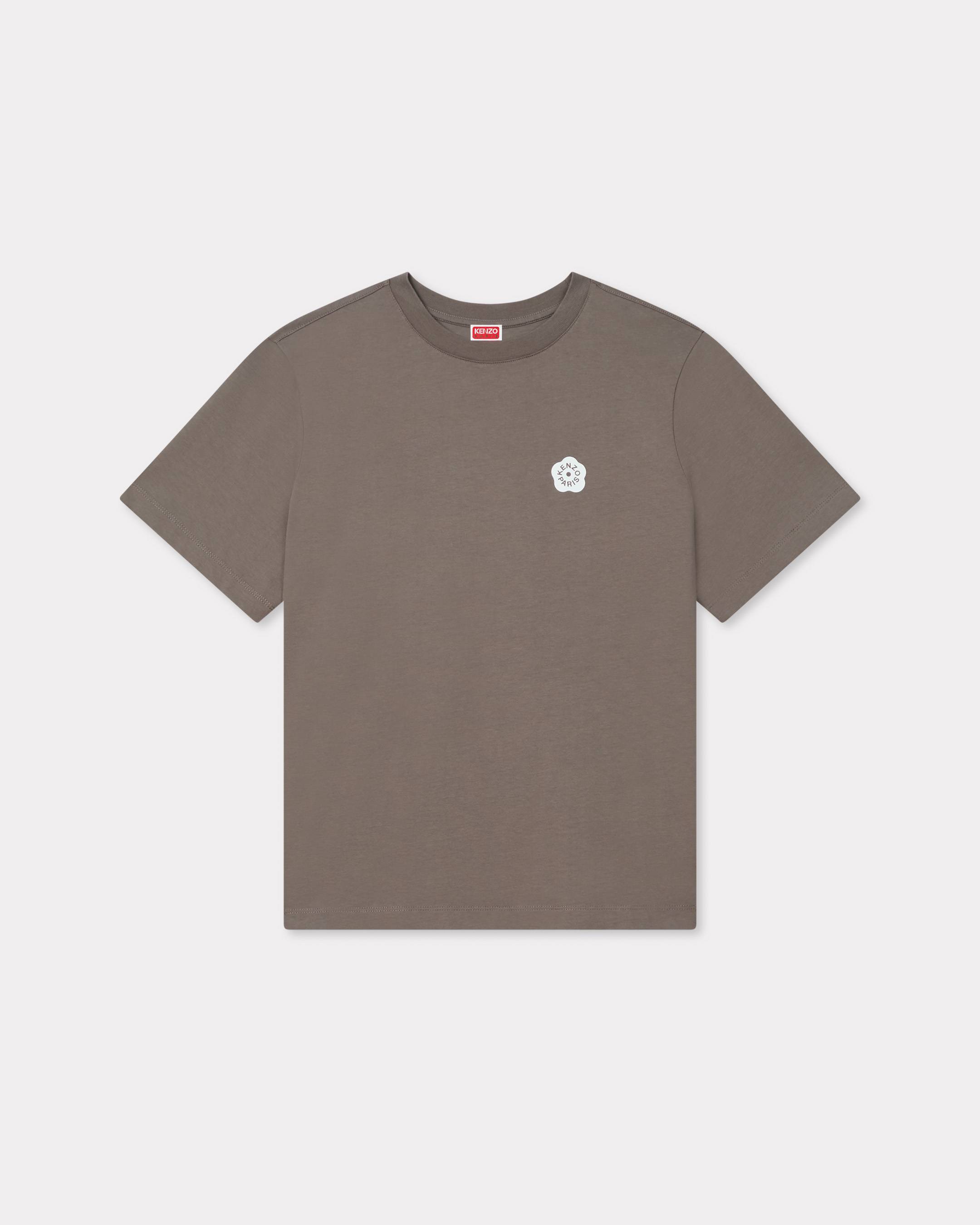 KENZO 'Boke Flower 2.0' Relax T-shirt , Woman, Taupe, Size L, Cotton