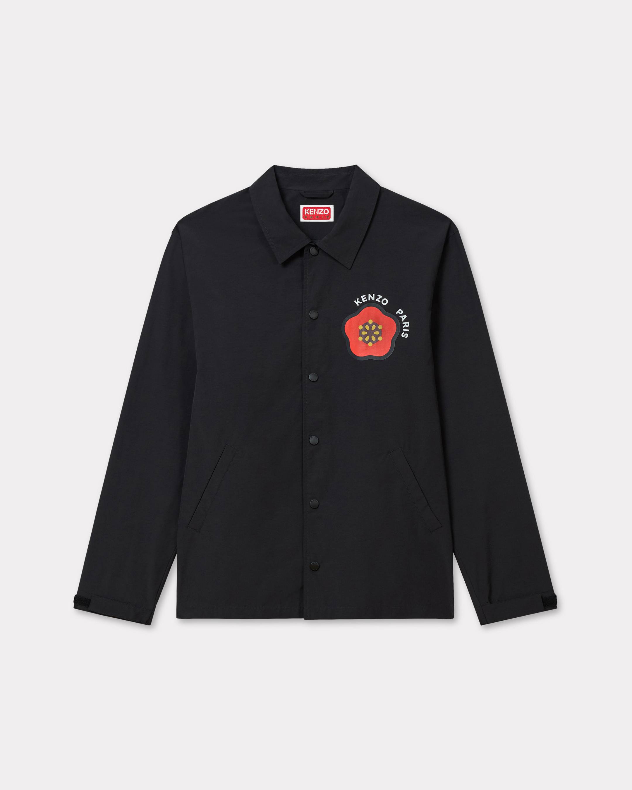 KENZO ' Pop' Light Coach Jacket, Man, Black, Size L, Cotton/nylon