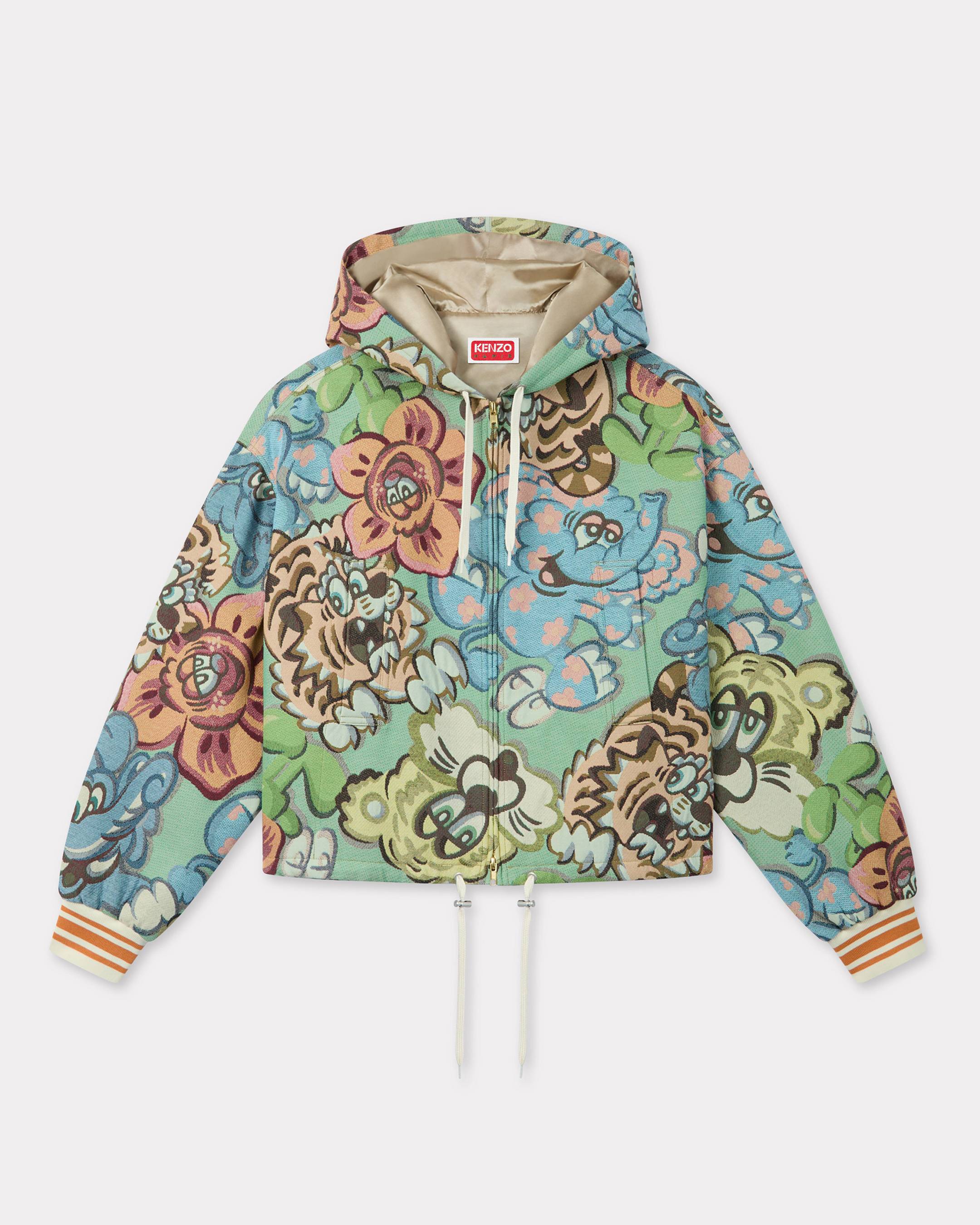KENZO by Verdy Hooded Parka, Man, Multicolor, Size L, Cotton/polyester