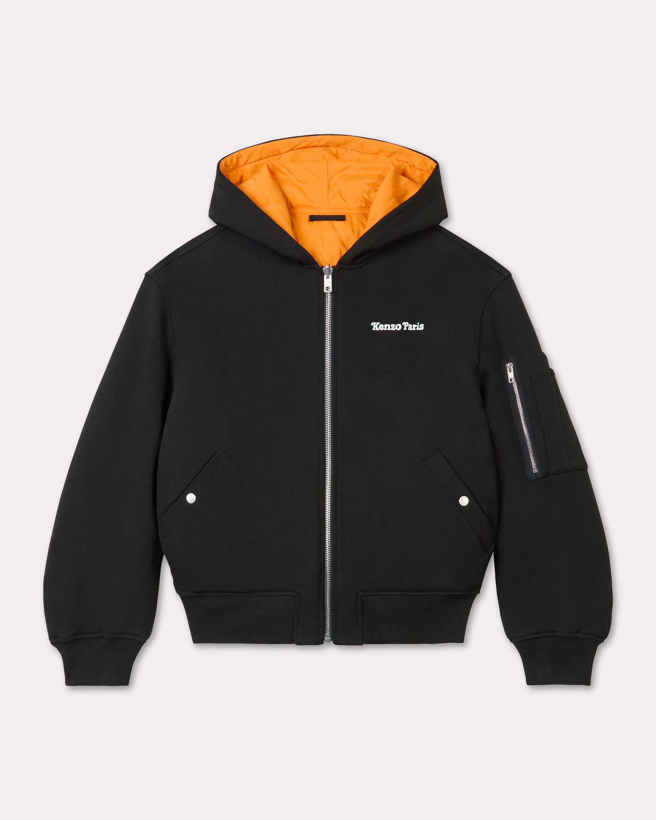 Veste Bomber Réversible Brodé 'Verdy Market', Homme, Noir, S