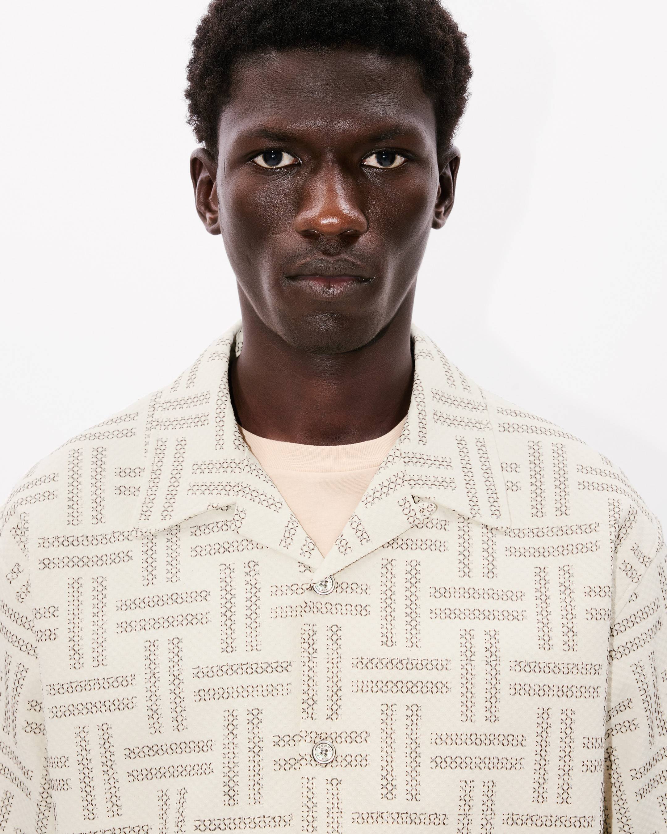 KENZO Weave' hawaiian shirt | Men's | KENZO
