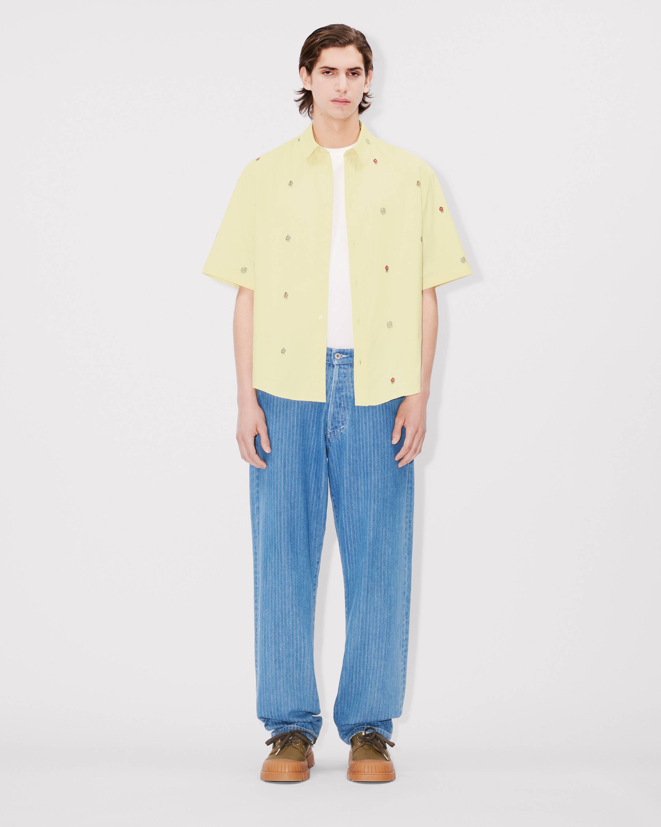 KENZO by Verdy' embroidered short sleeve shirt in cotton