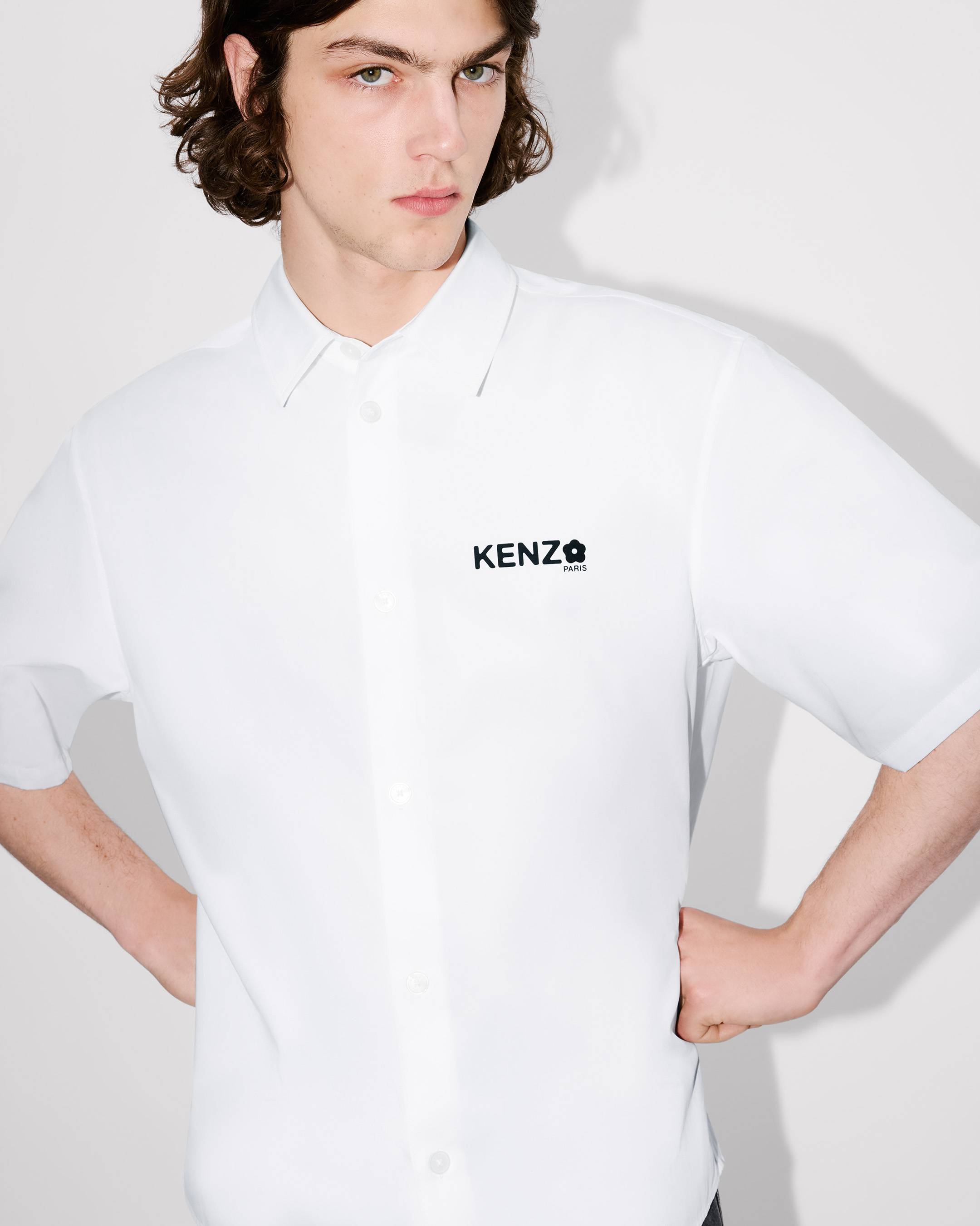 Boke Flower 2.0' シャツ イン コットン ポプリン | KENZO