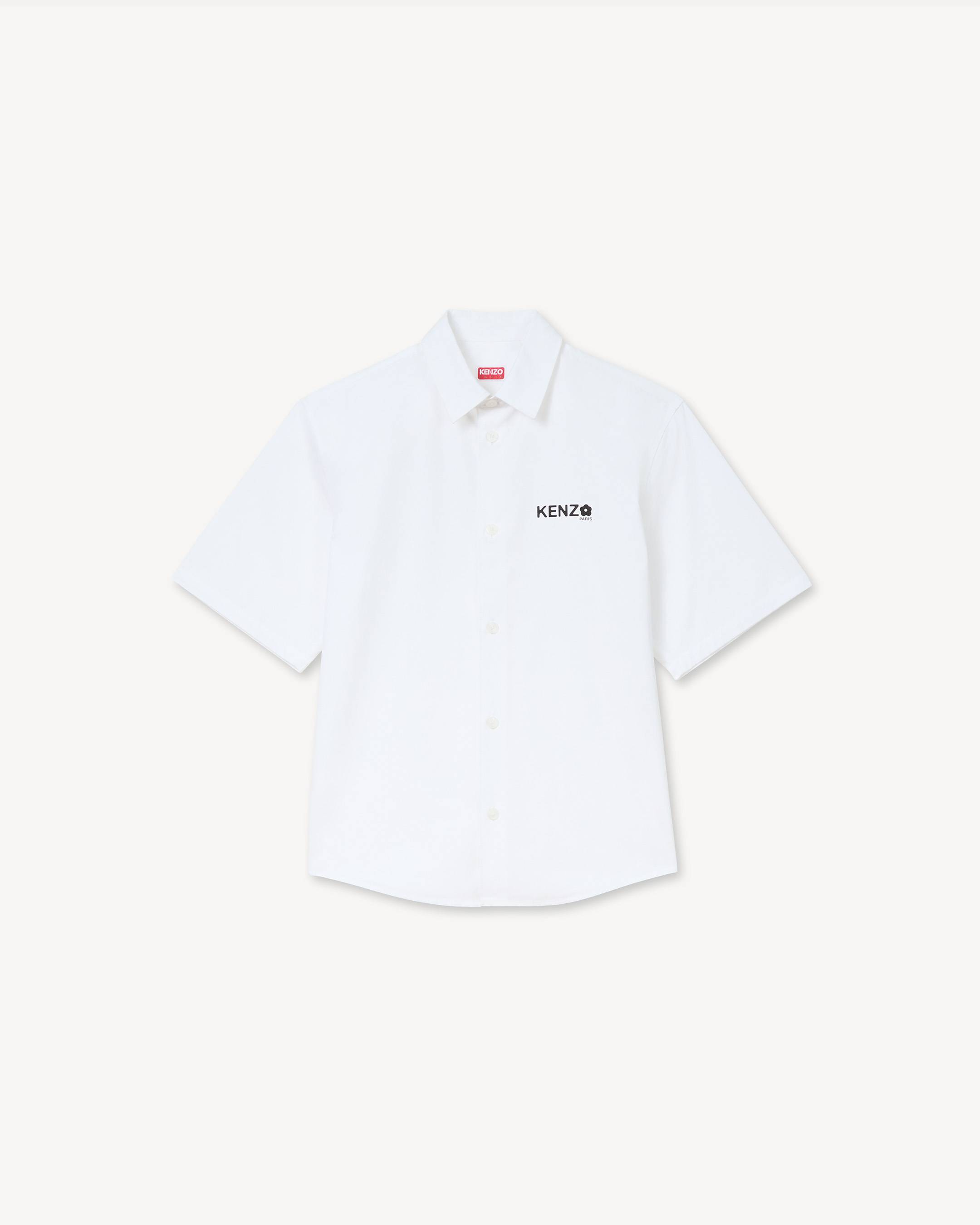 Boke Flower 2.0' シャツ イン コットン ポプリン | メンズ | KENZO