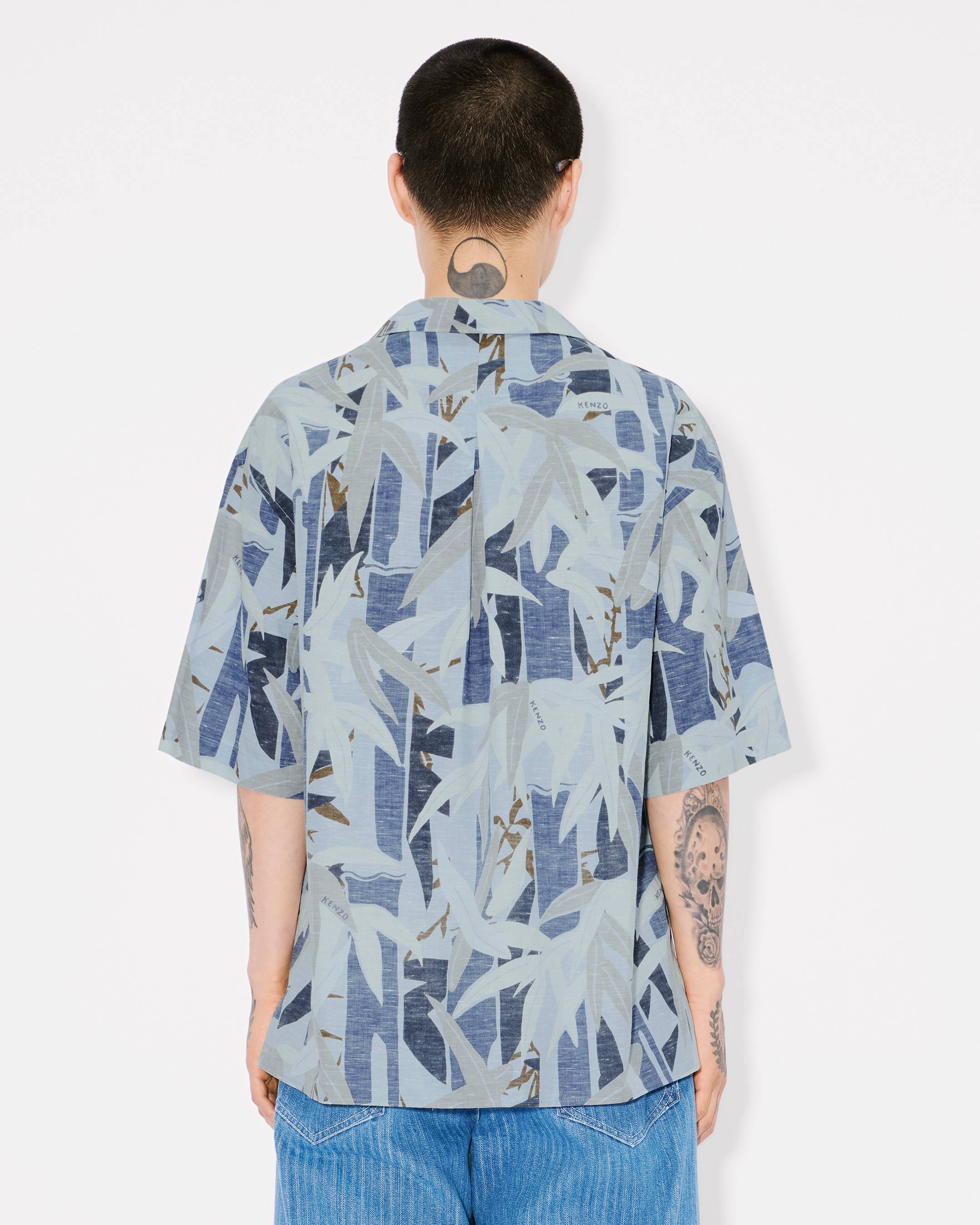 KENZO Chiku-Rin Camo' hawaiian short sleeve shirt | Men's