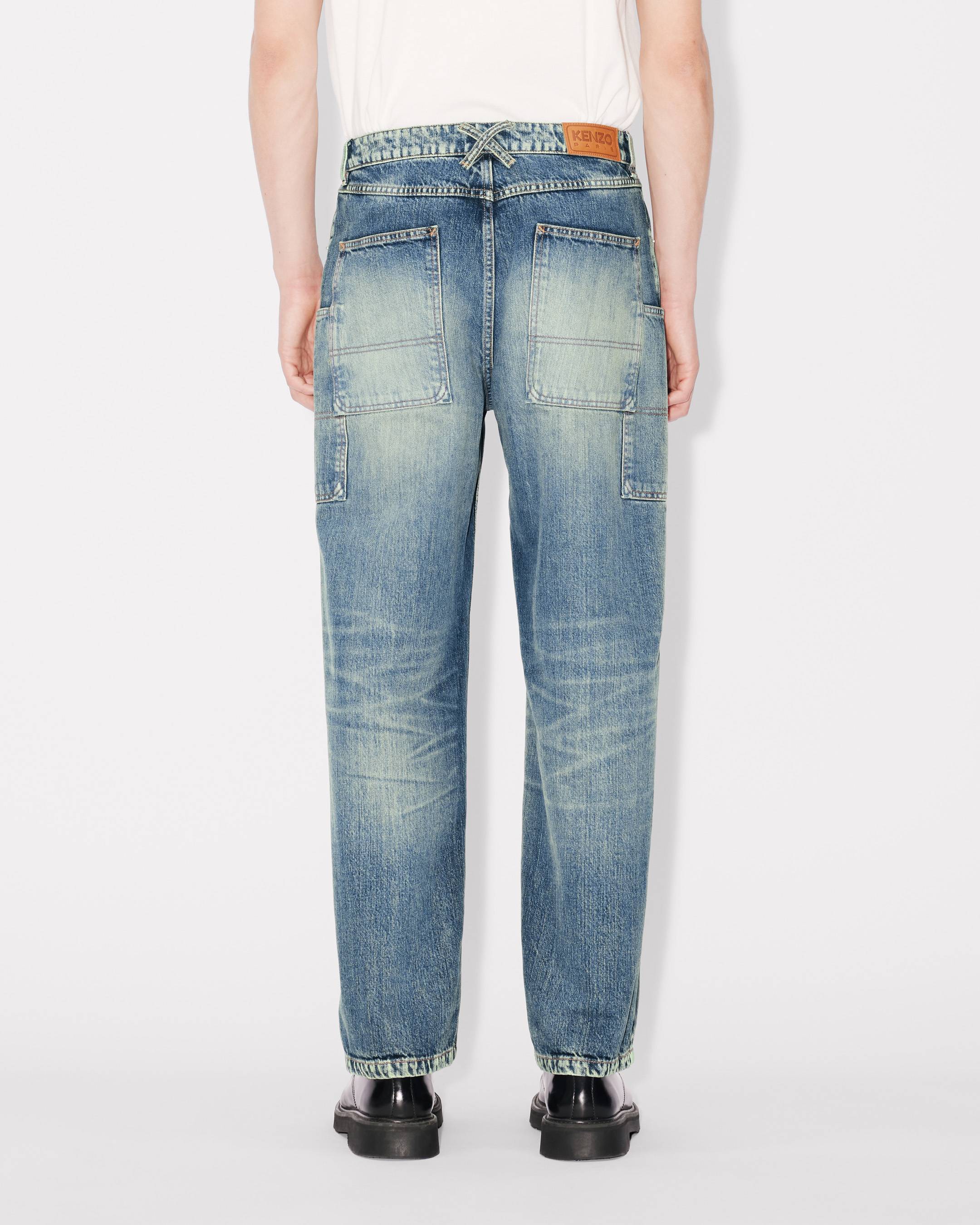 Cargo monkey fit jeans in japanese denim | Men's | KENZO