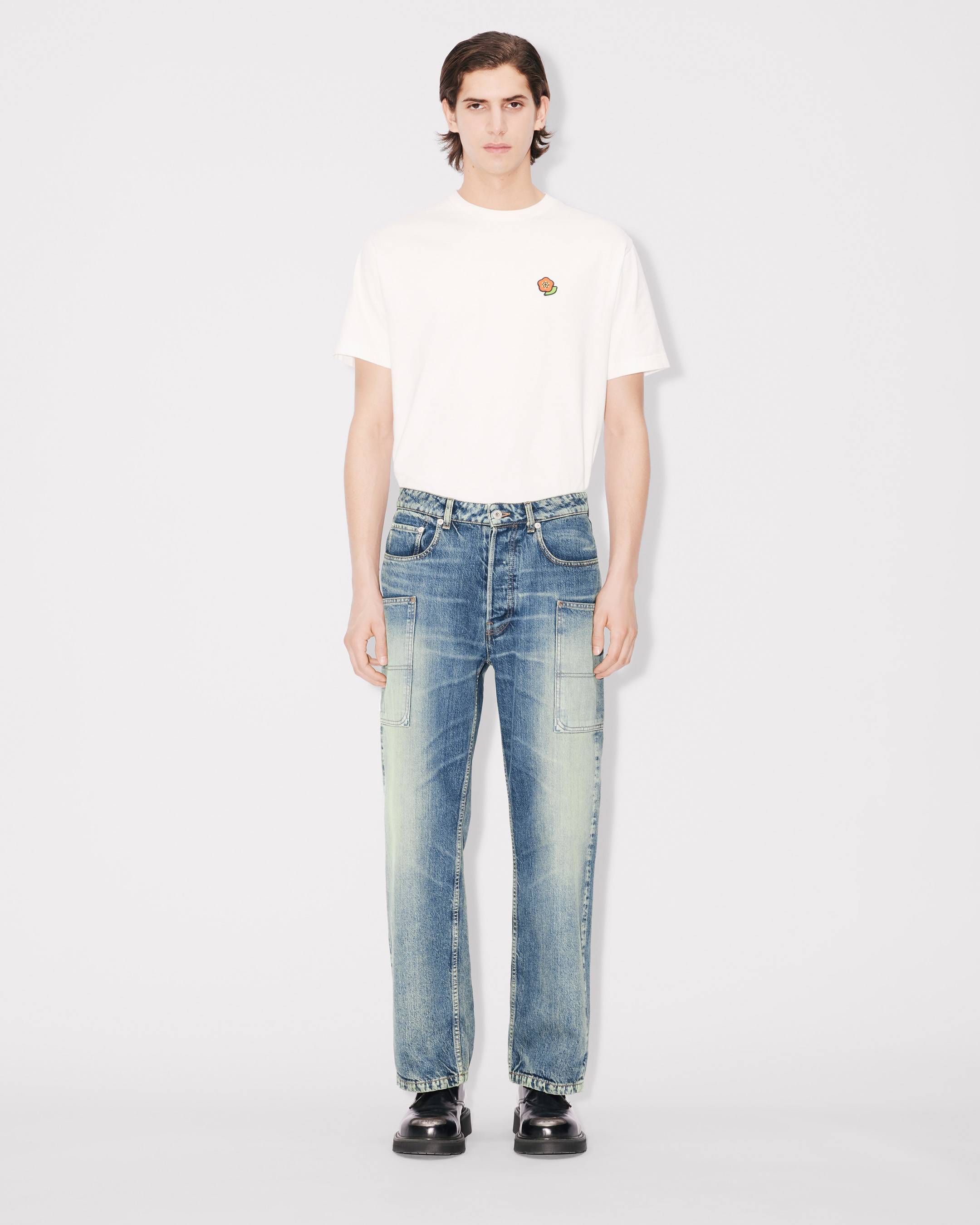 Cargo monkey fit jeans in japanese denim | Men's | KENZO