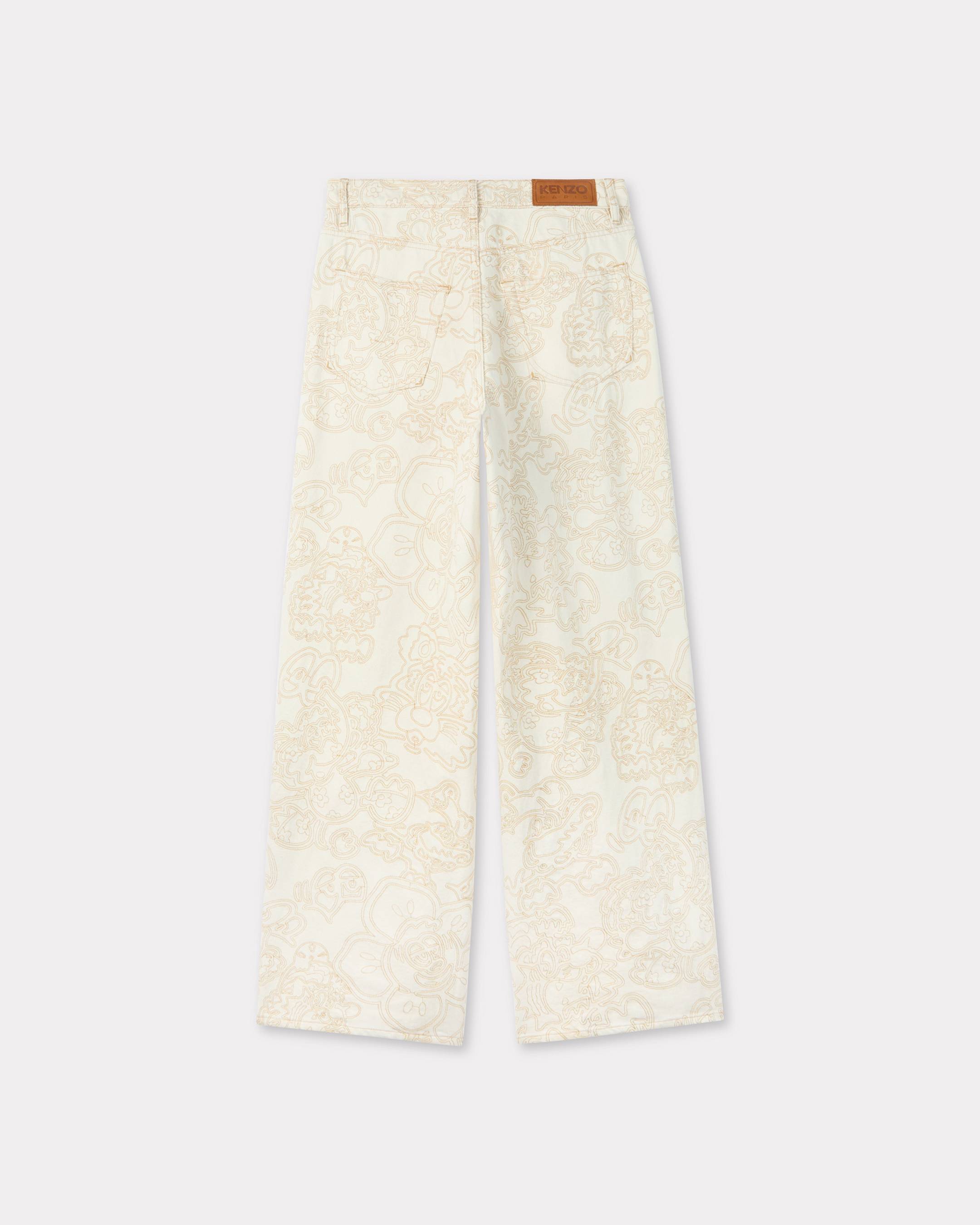 【関税&送料込】Kenzo A Kenzo By Verdy Twill Wide-Leg Pants KENZO Pants - NUBIAN