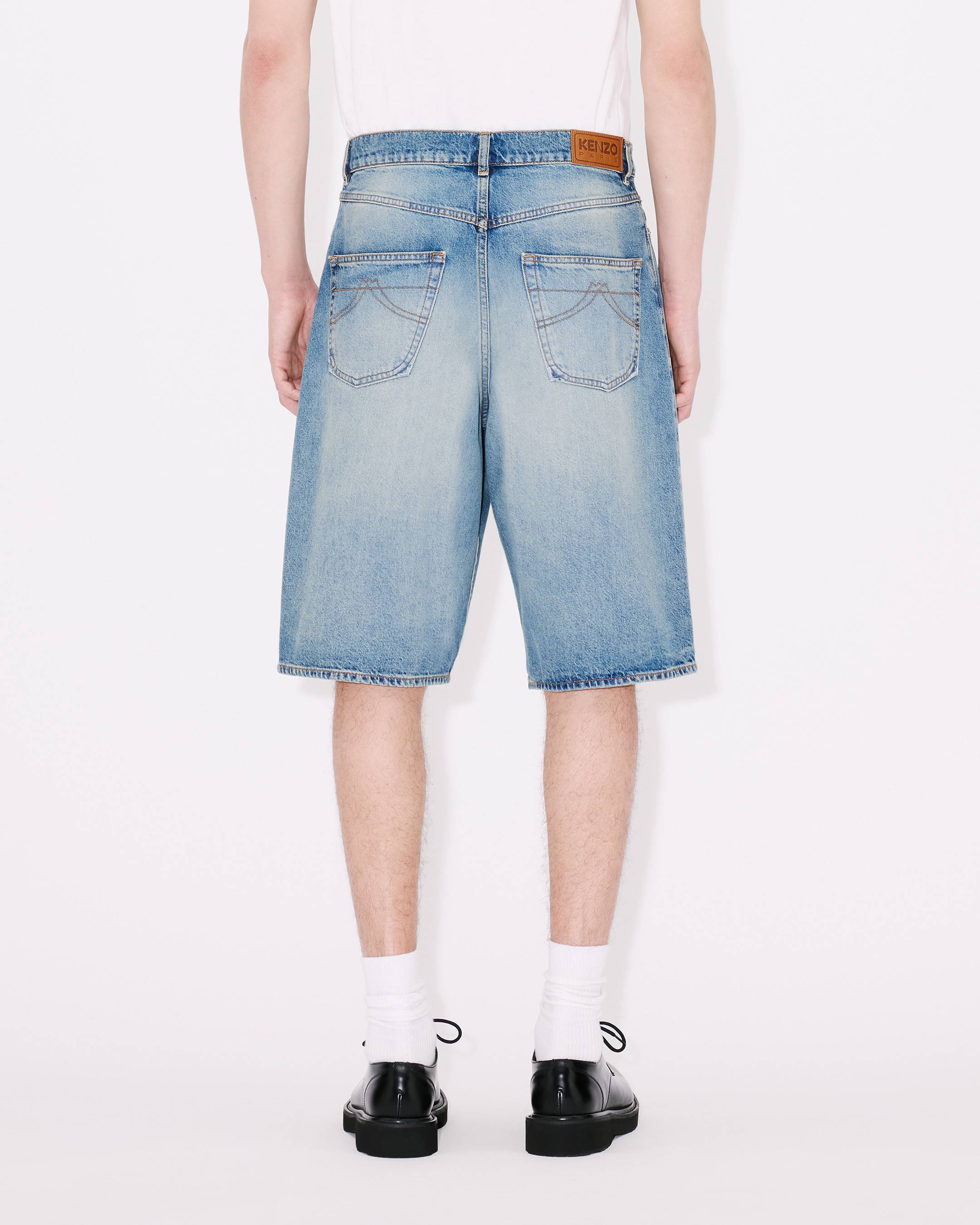 Straight shorts in japanese denim | Men's | KENZO