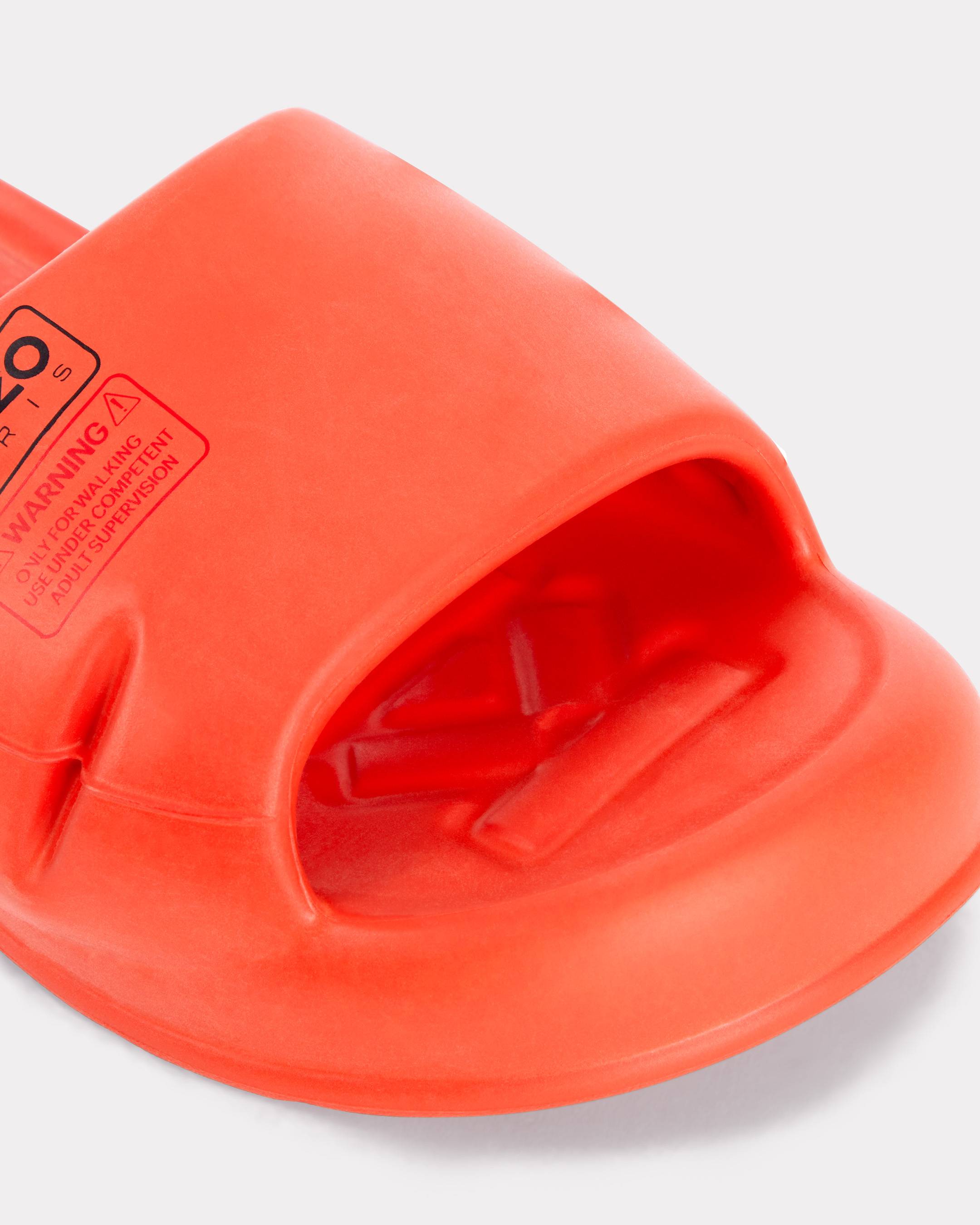 ★25SS Kenzo LOGO PUFFER SLIDE オレンジ カジュアル サンダル KenzoSplash' slides | KENZO