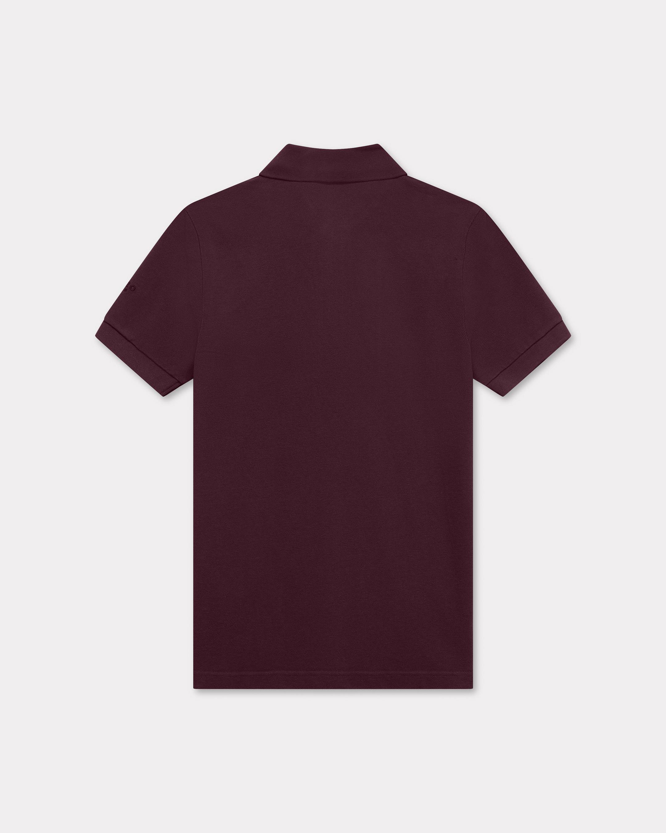 'Lucky Tiger' slim polo in cotton