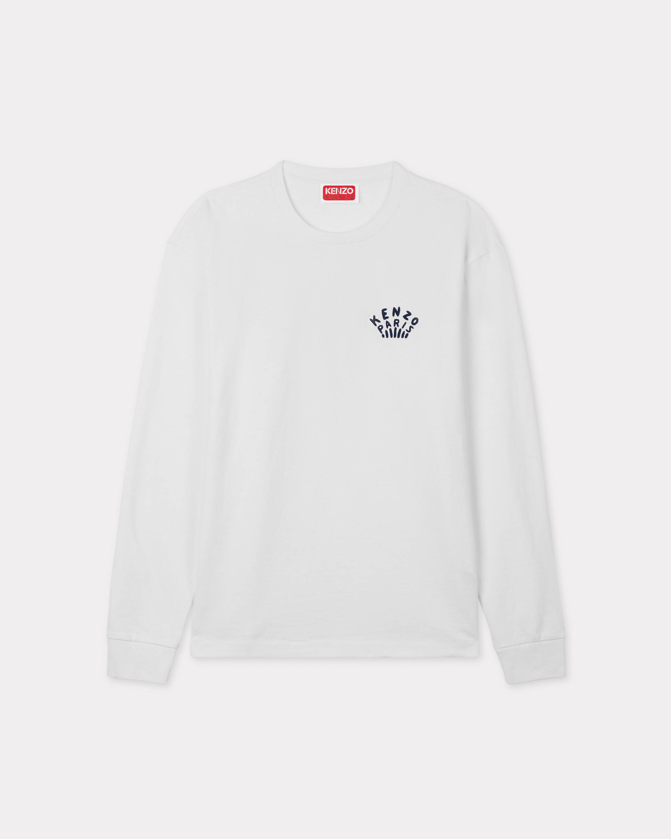'KENZO Dragonfly' embroidered long-sleeved T-shirt in cotton