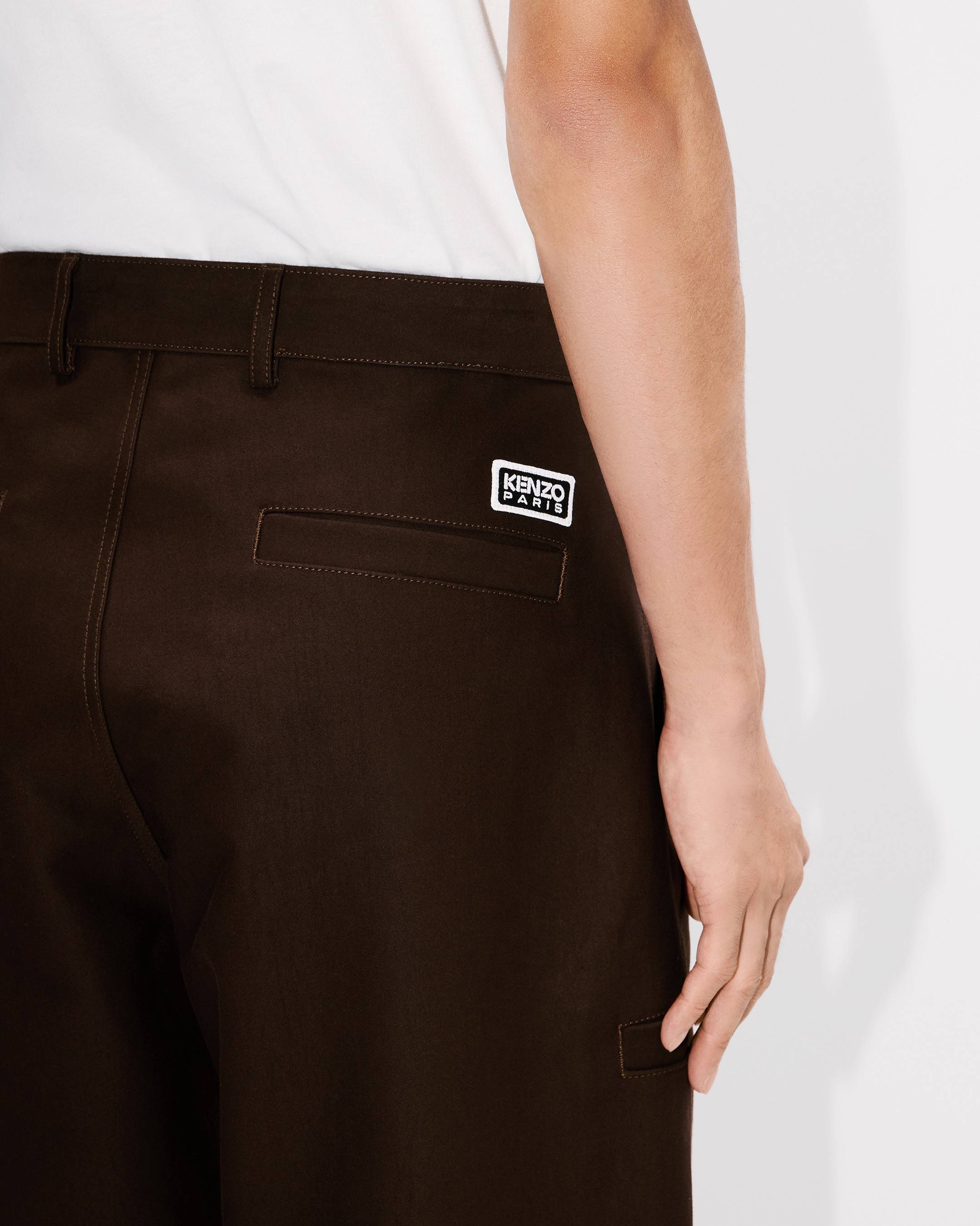 KENZO 関税込 テーパードワークウェアパンツ テーパード ワークウエア コットン パンツ | KENZO