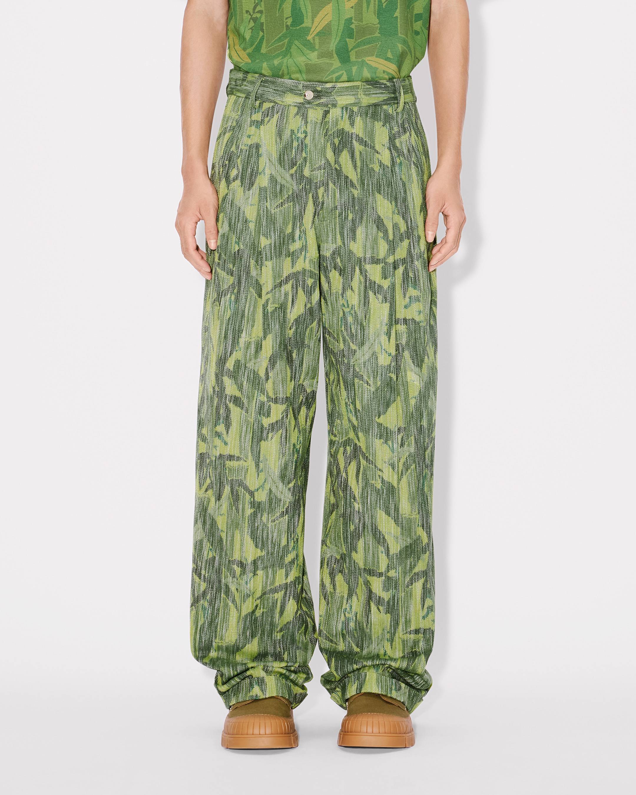 KENZO Chiku-Rin Camo' tailored pants | Men's | KENZO KENZO Chiku-Rin Camo' tailored pants | Men's | KENZO