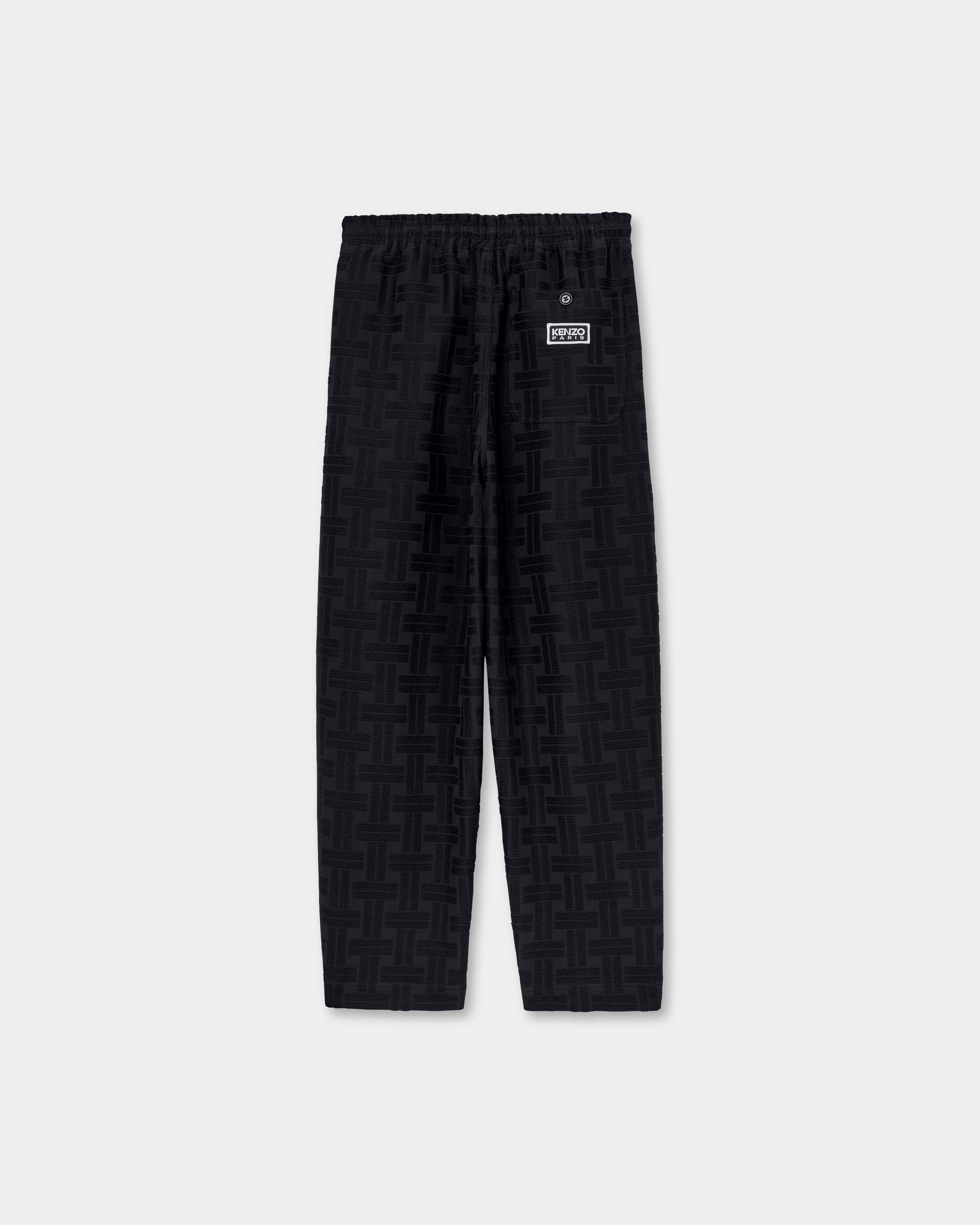 'KENZO Weave' jogpants cotton jacquard