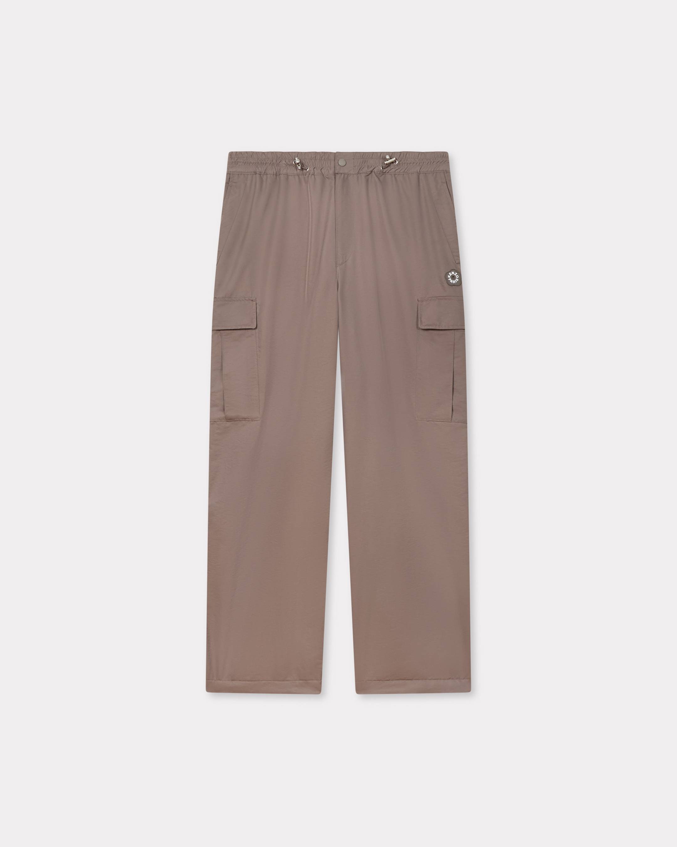 Kenzo Pantalon De Jogging Cargo 'Boke Flower 2.0' Homme Taupe - S