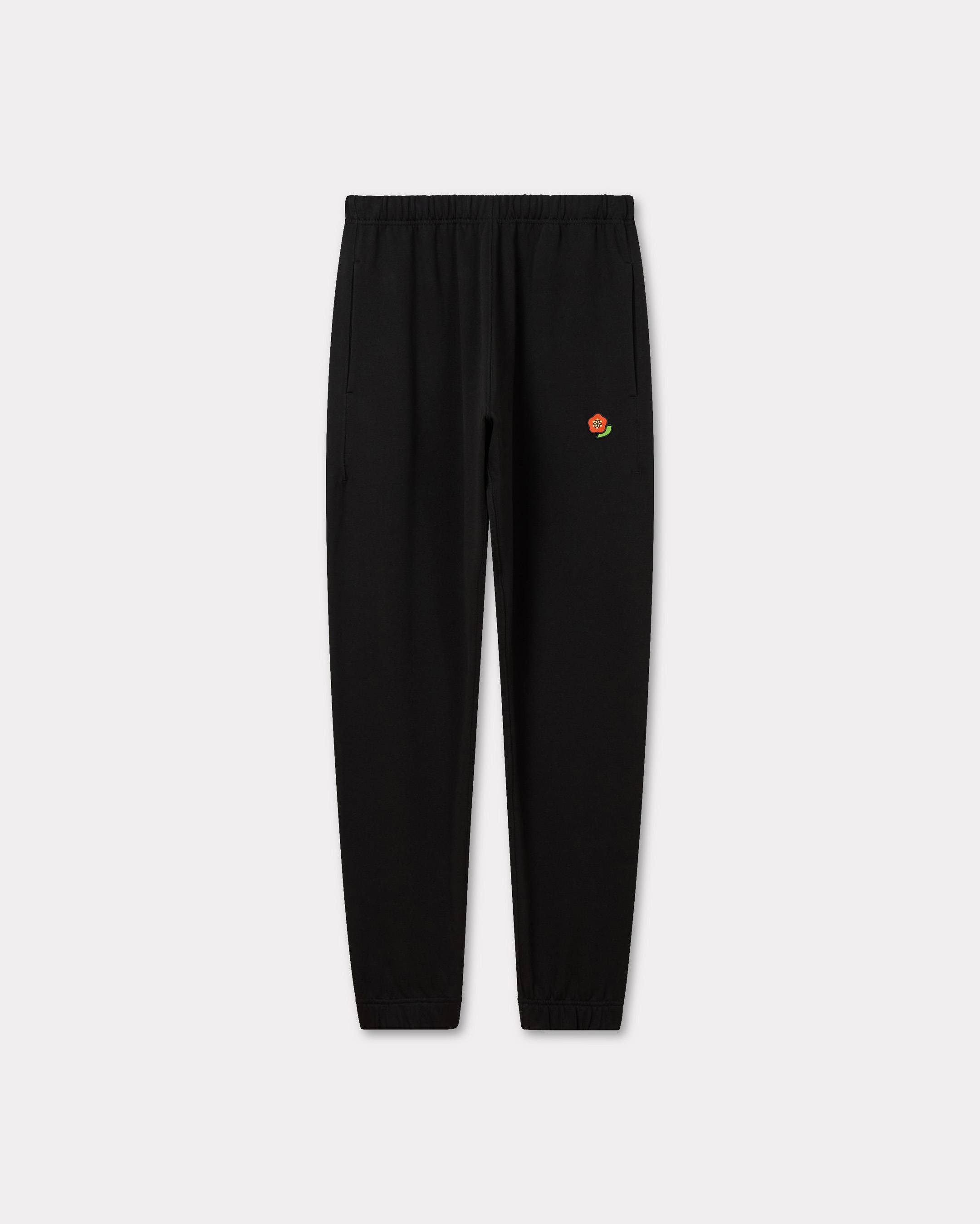 KENZO 'Kenzo Pop' Embroidered Jogpants In Cotton Black Mens - Size L