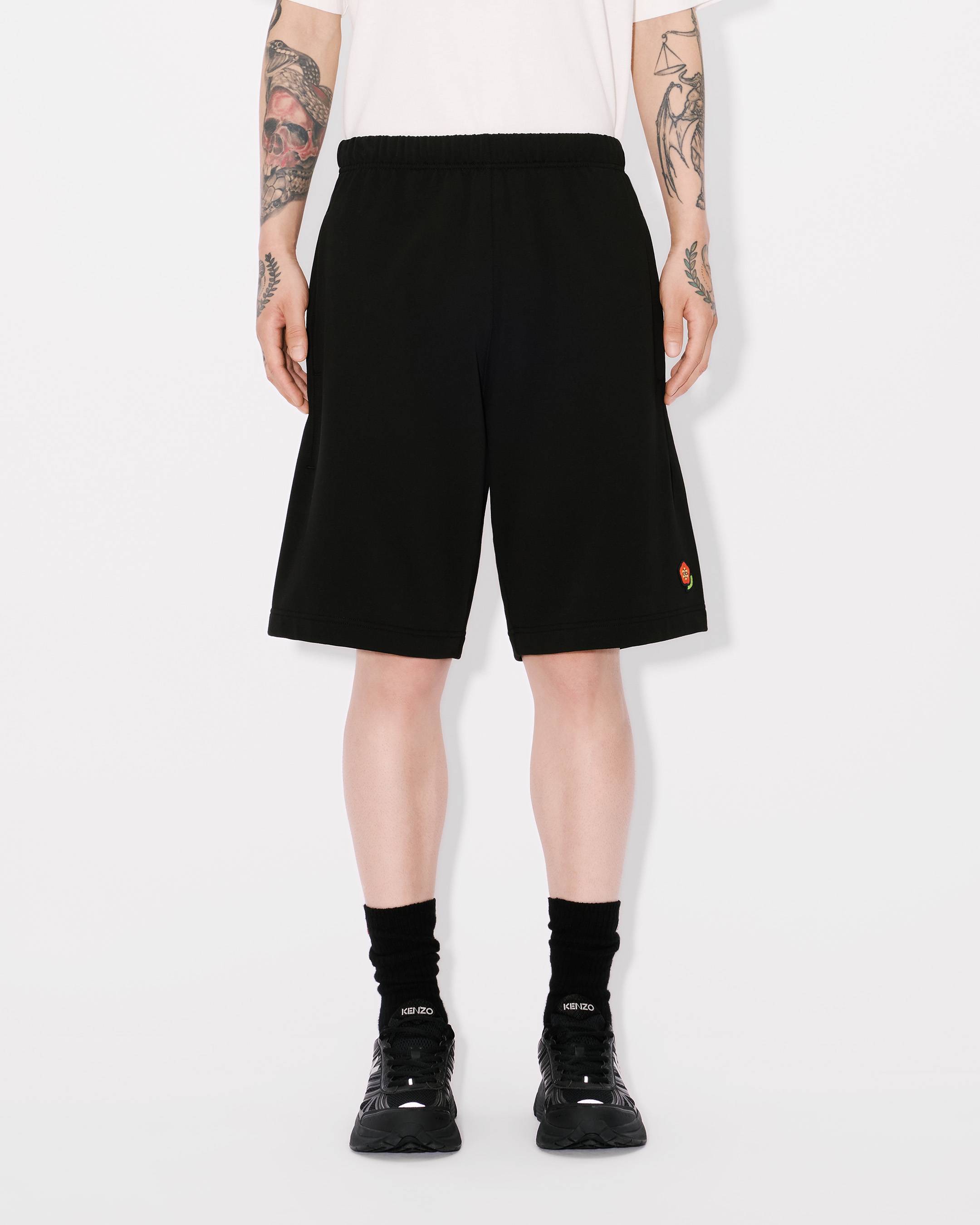 KENZO Pop' embroidered short in cotton | Men's | KENZO